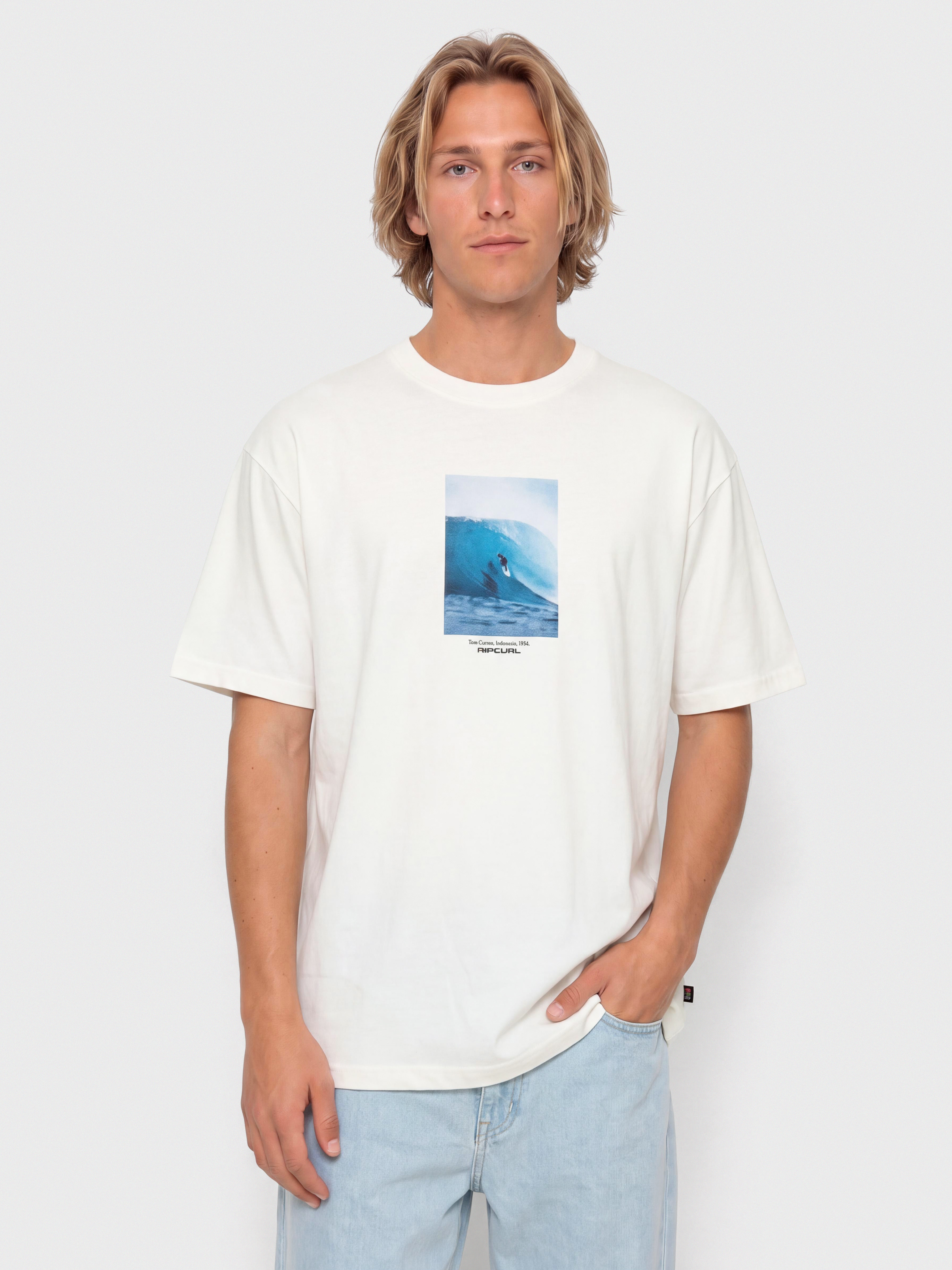Rip Curl S Series Grambeau Póló (bone)