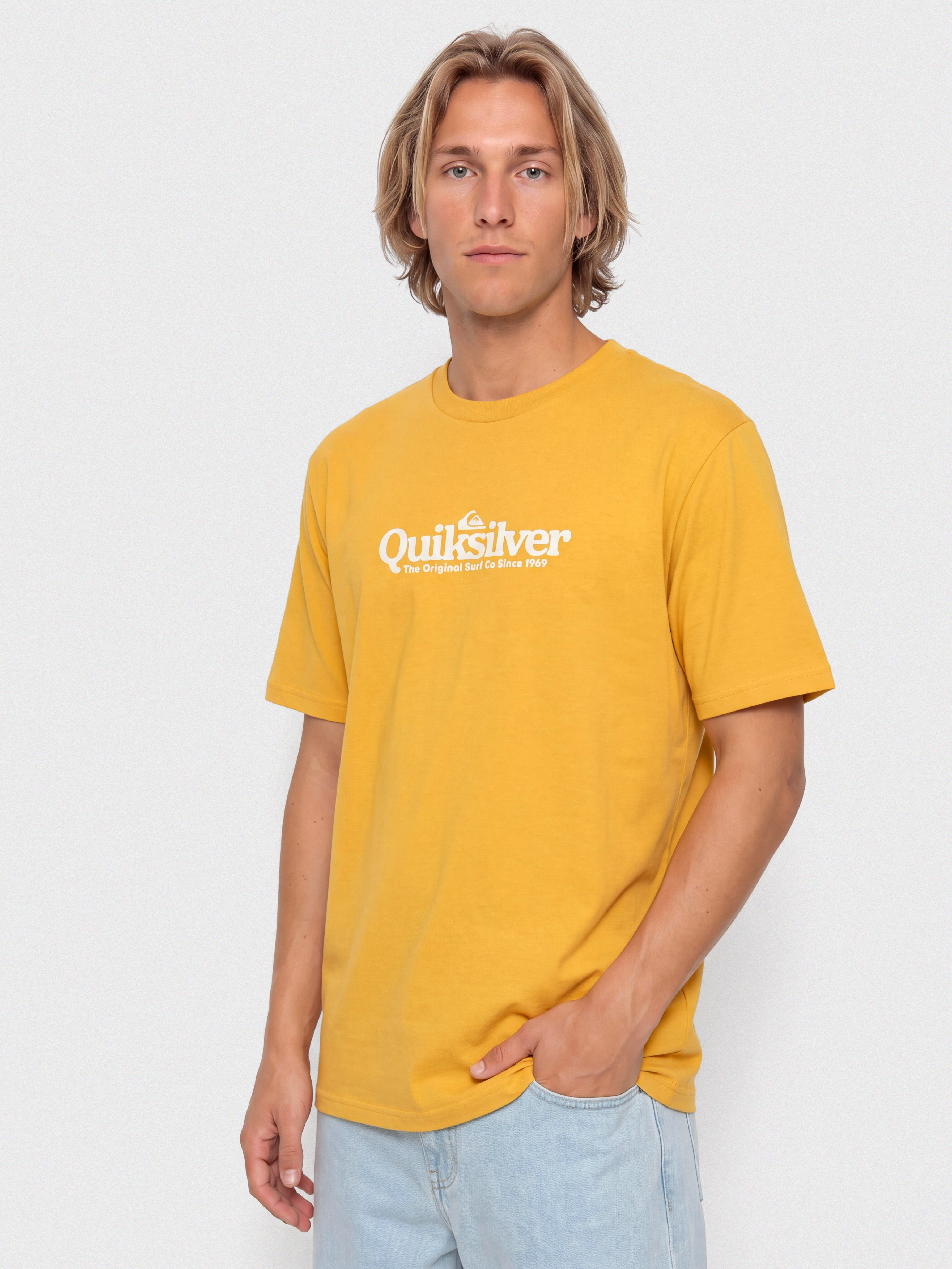 Póló Quiksilver Fineline (mineral yellow)