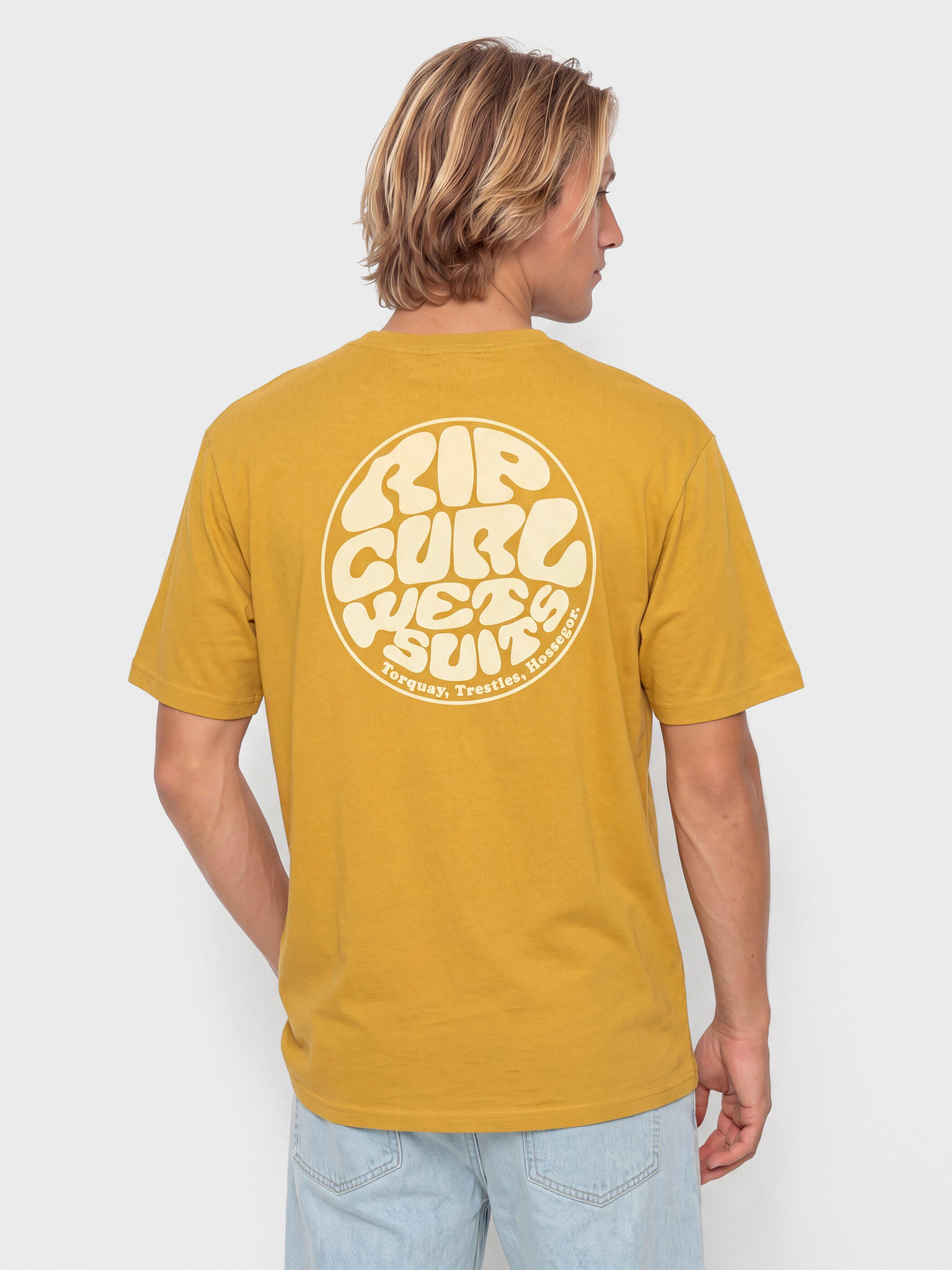 Rip Curl Wettie Passage Icon Pu00f3lu00f3 (mustard gold)