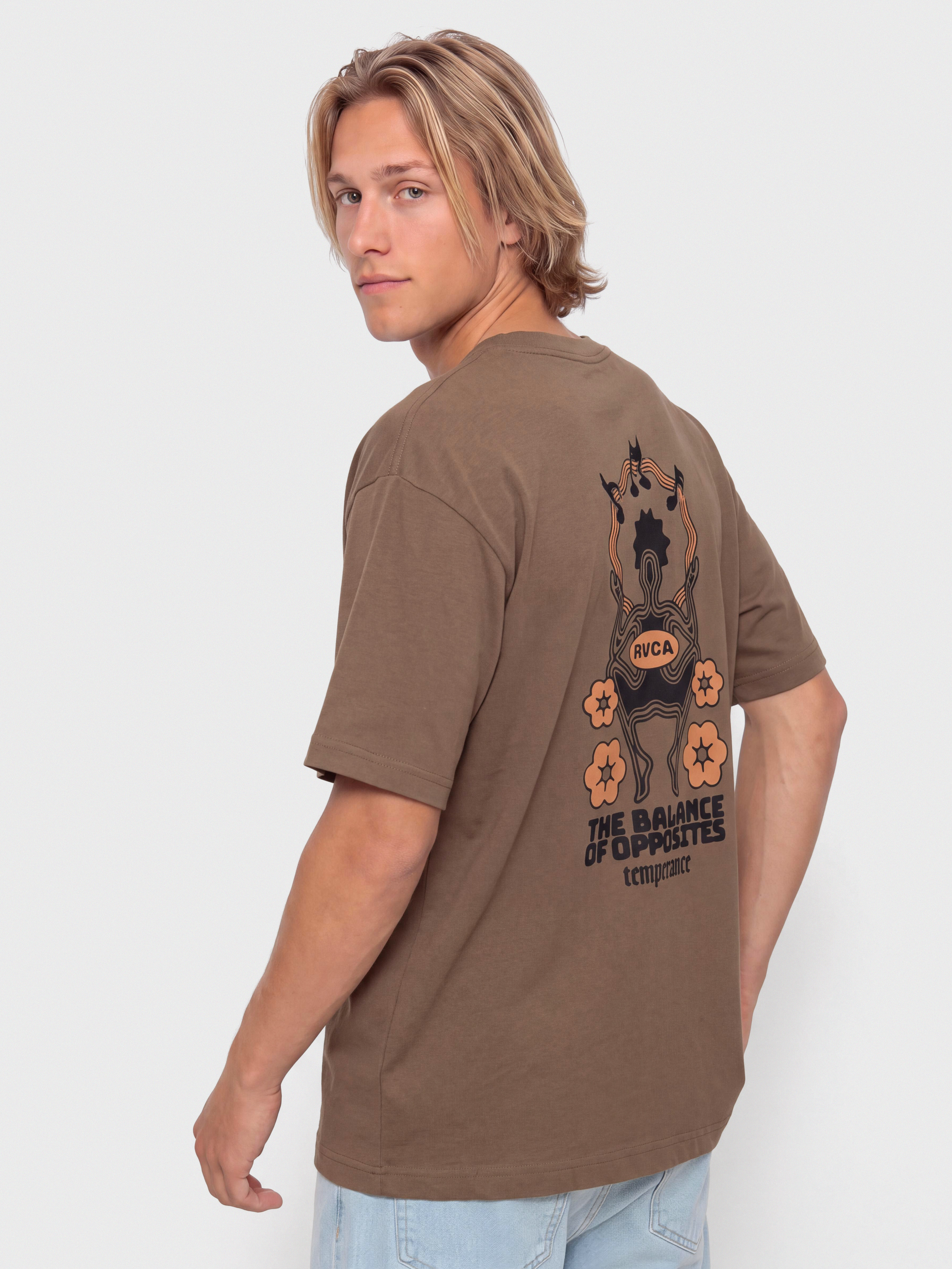 RVCA The Temperance Póló (wood)