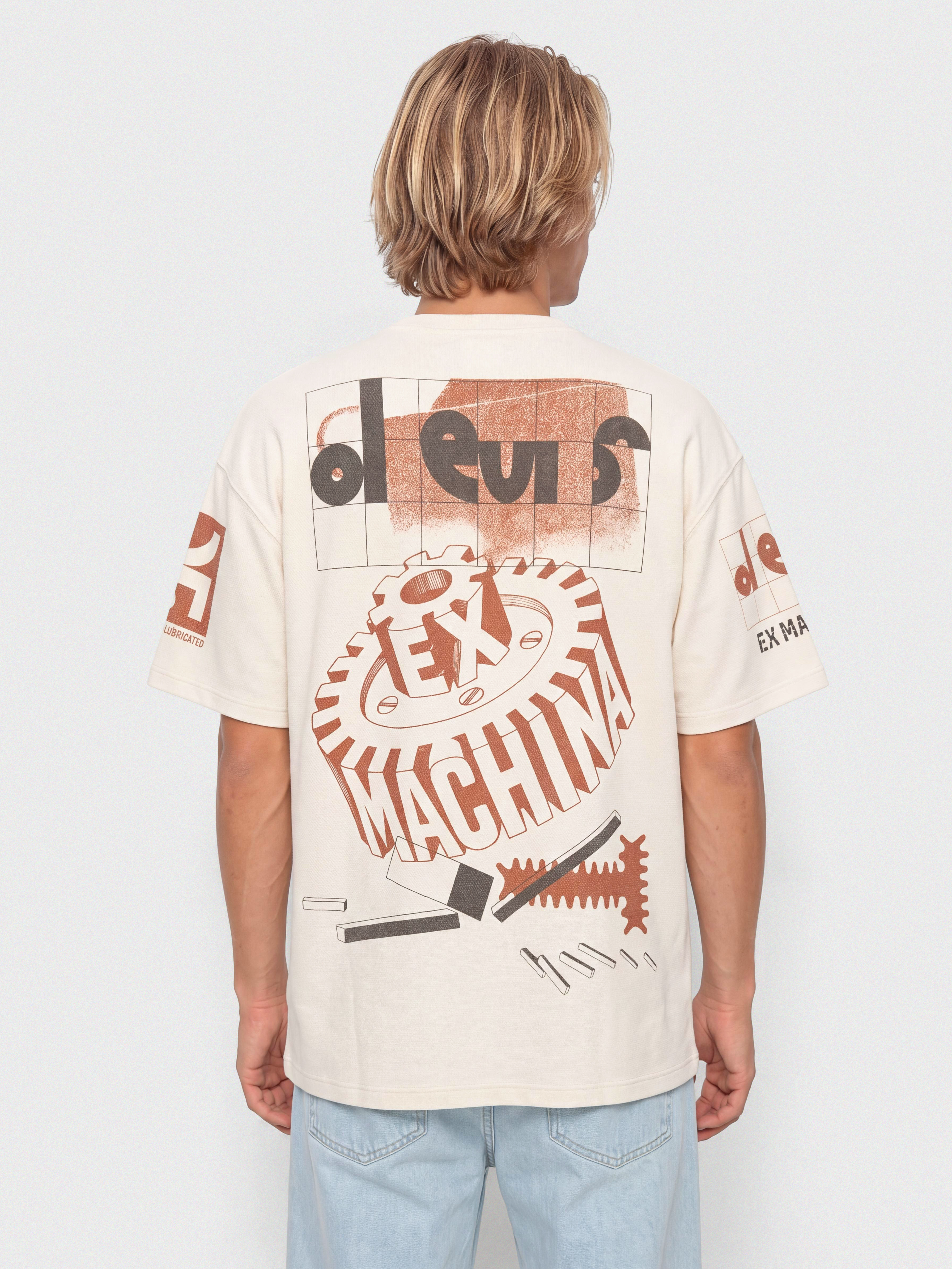 Deus Ex Machina Merz Póló (dirty white)