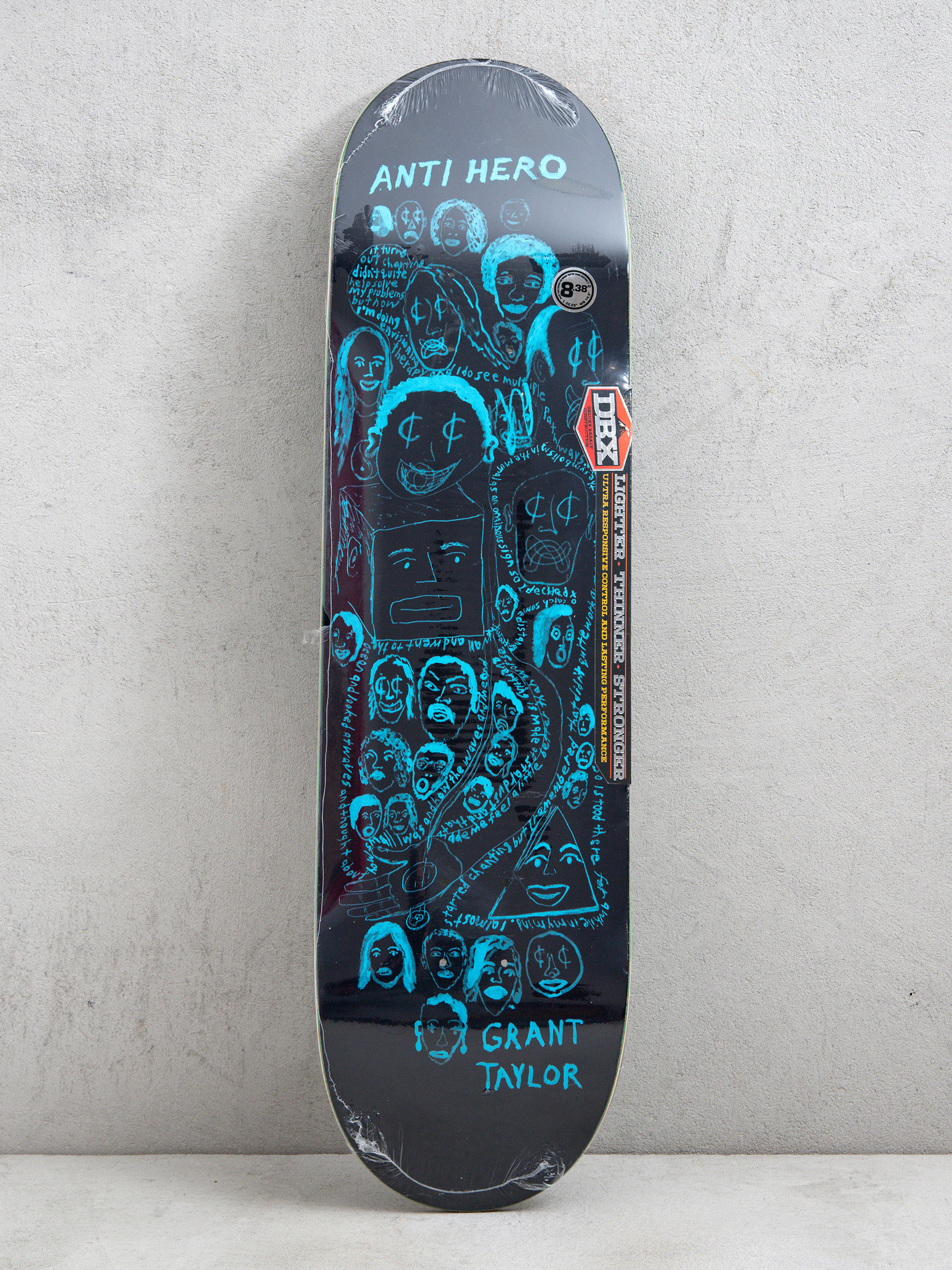 Antihero Dbx Grant Expressions Gördeszka lap (black)