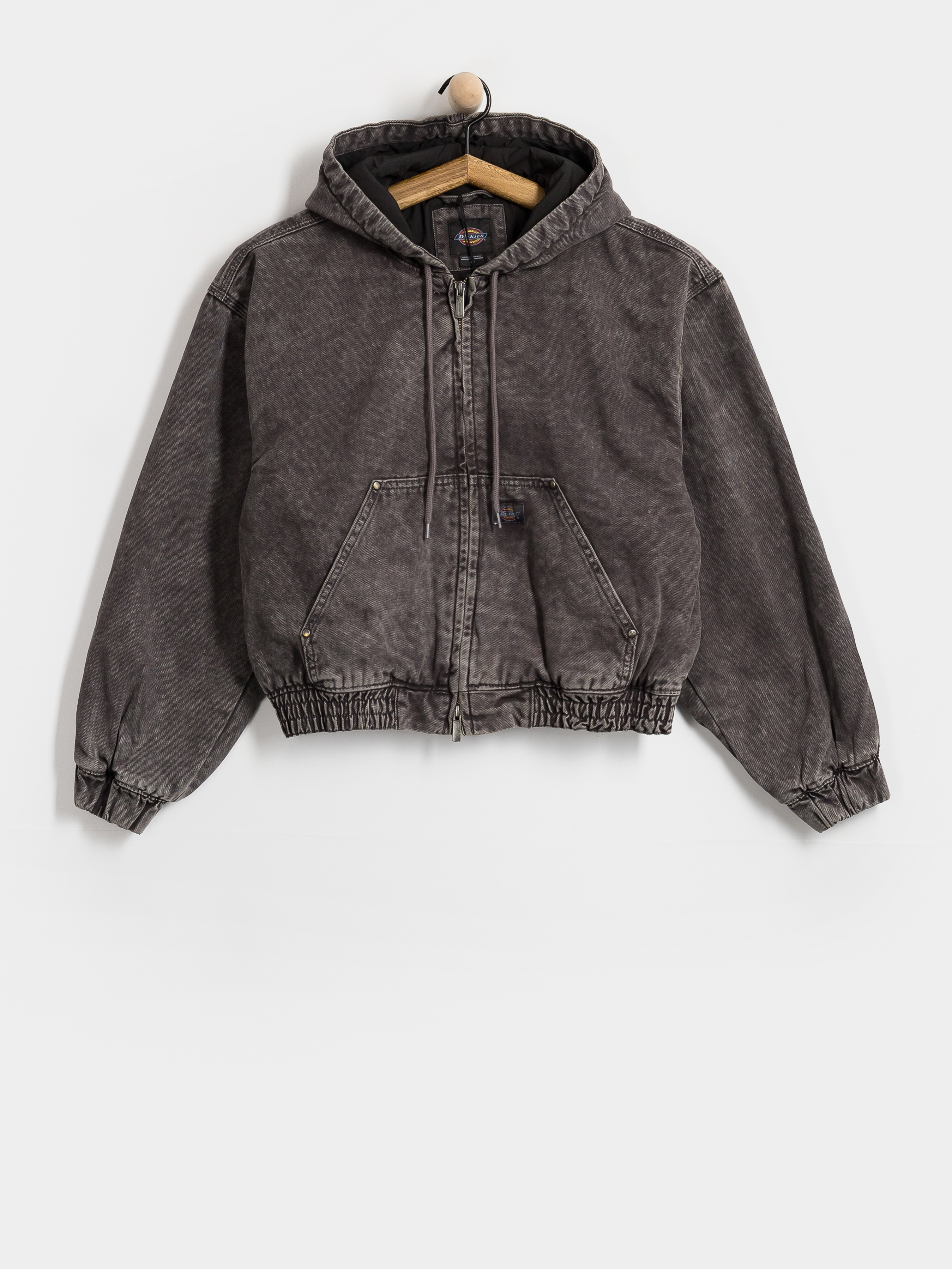 Dzseki Dickies Peoria Canvas Hooded Wmn (charcoal)
