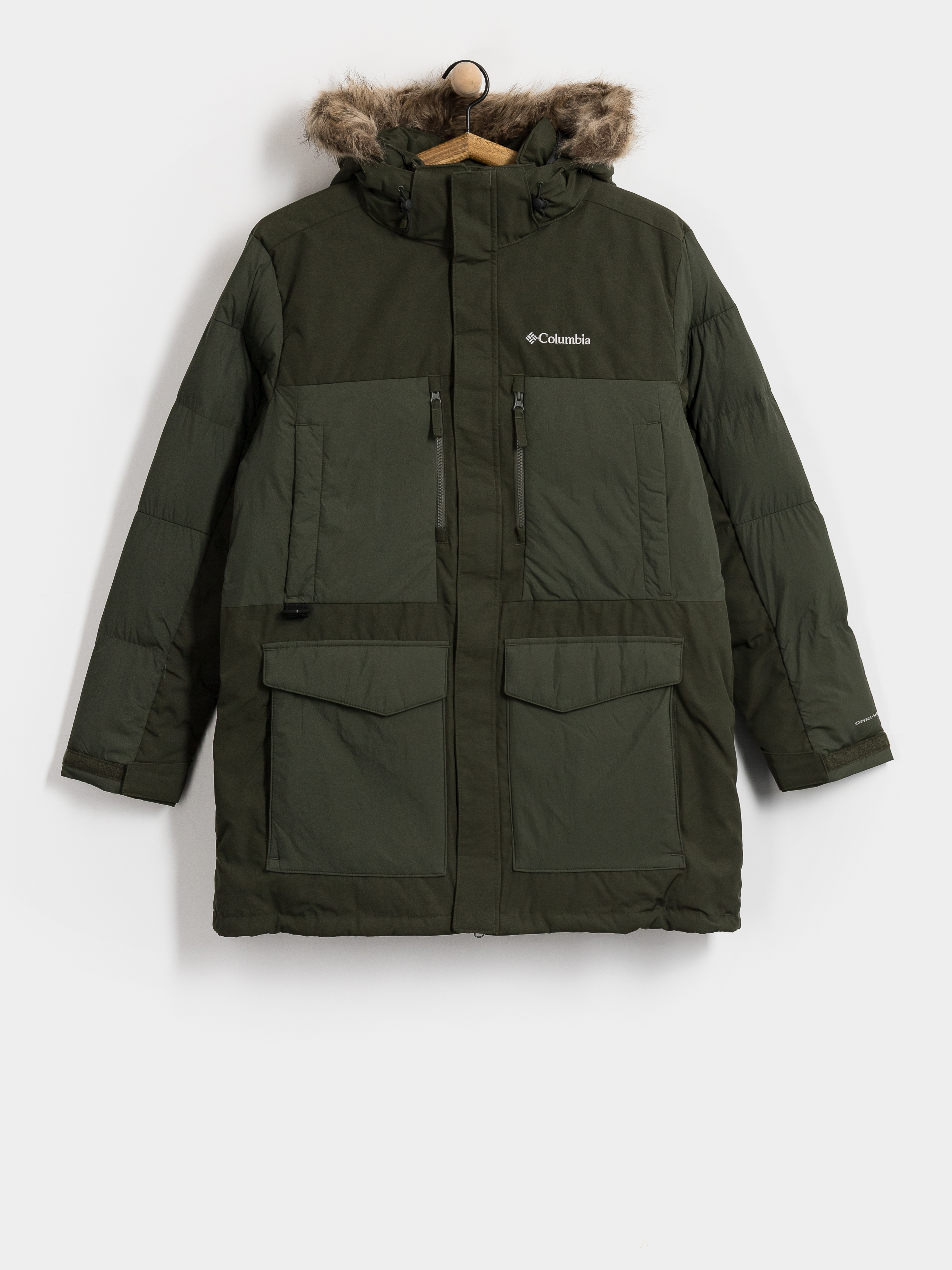 Dzseki Columbia Marquam Peak Fusion II Parka (greenscape)