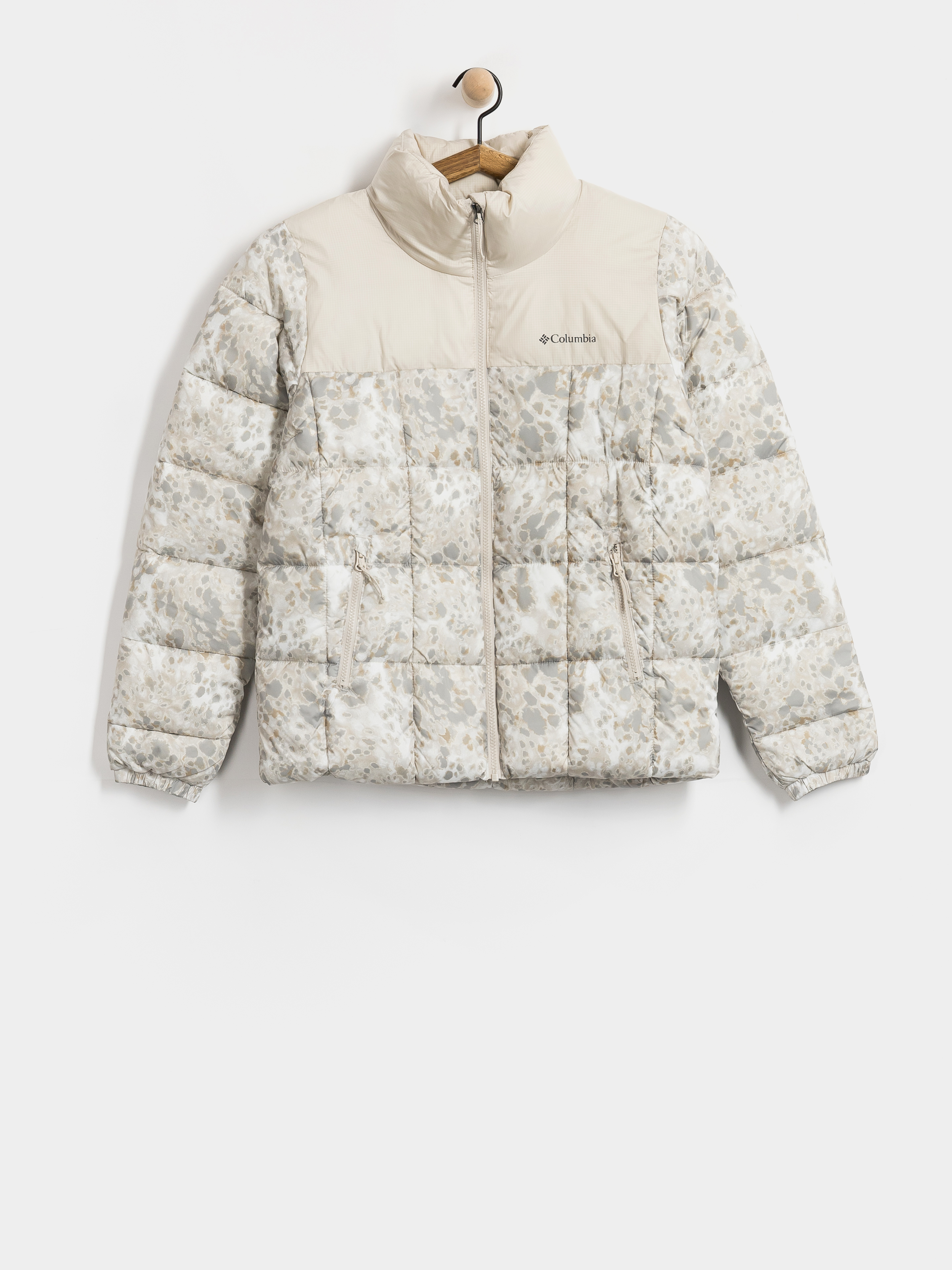 Dzseki Columbia Puffect III Printed Wmn (dark stone dyec)