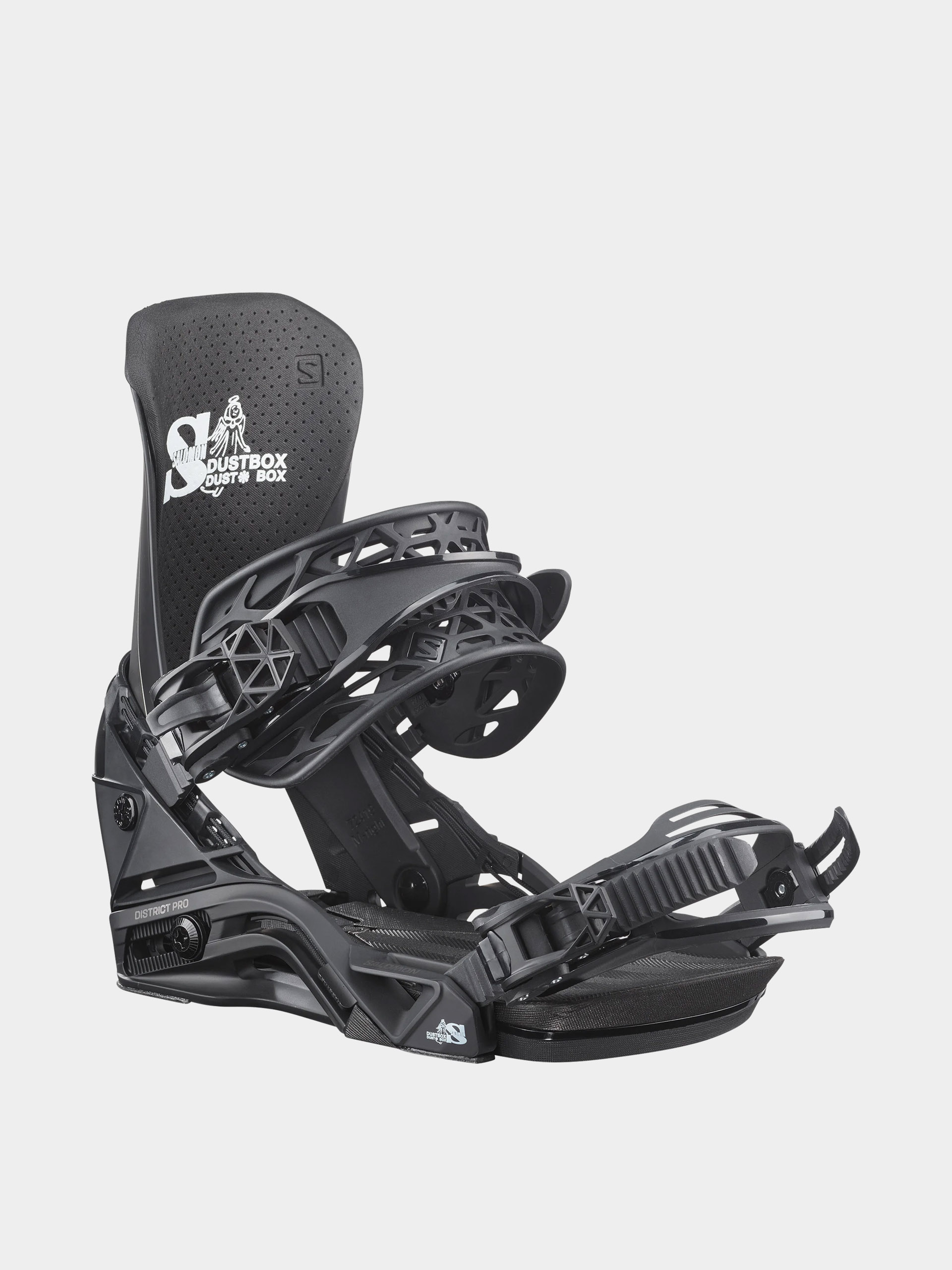 Snowboard kötés Salomon District Pro (black)