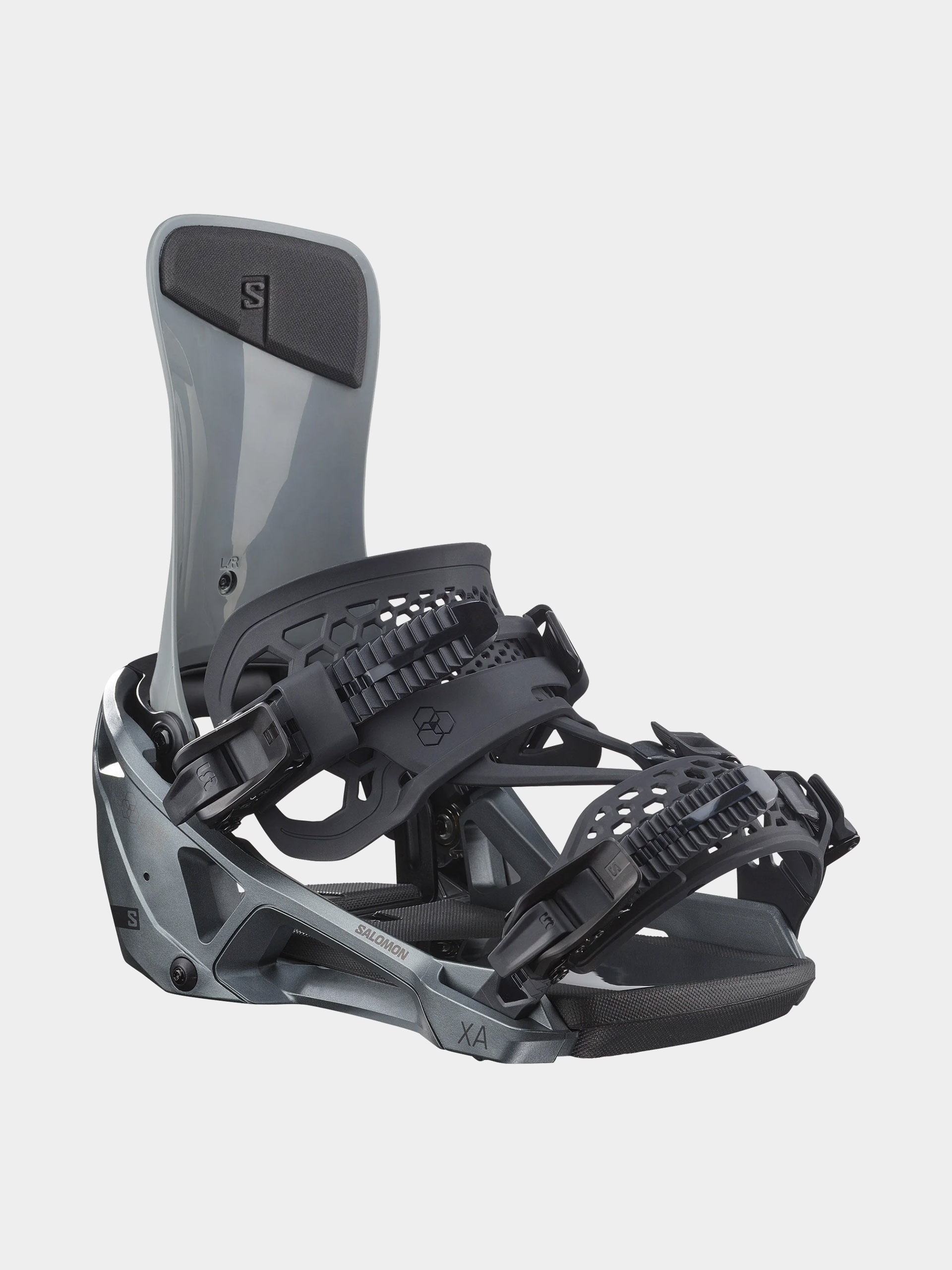 Snowboard kötés Salomon Xa Supermatic (castor gray/black)