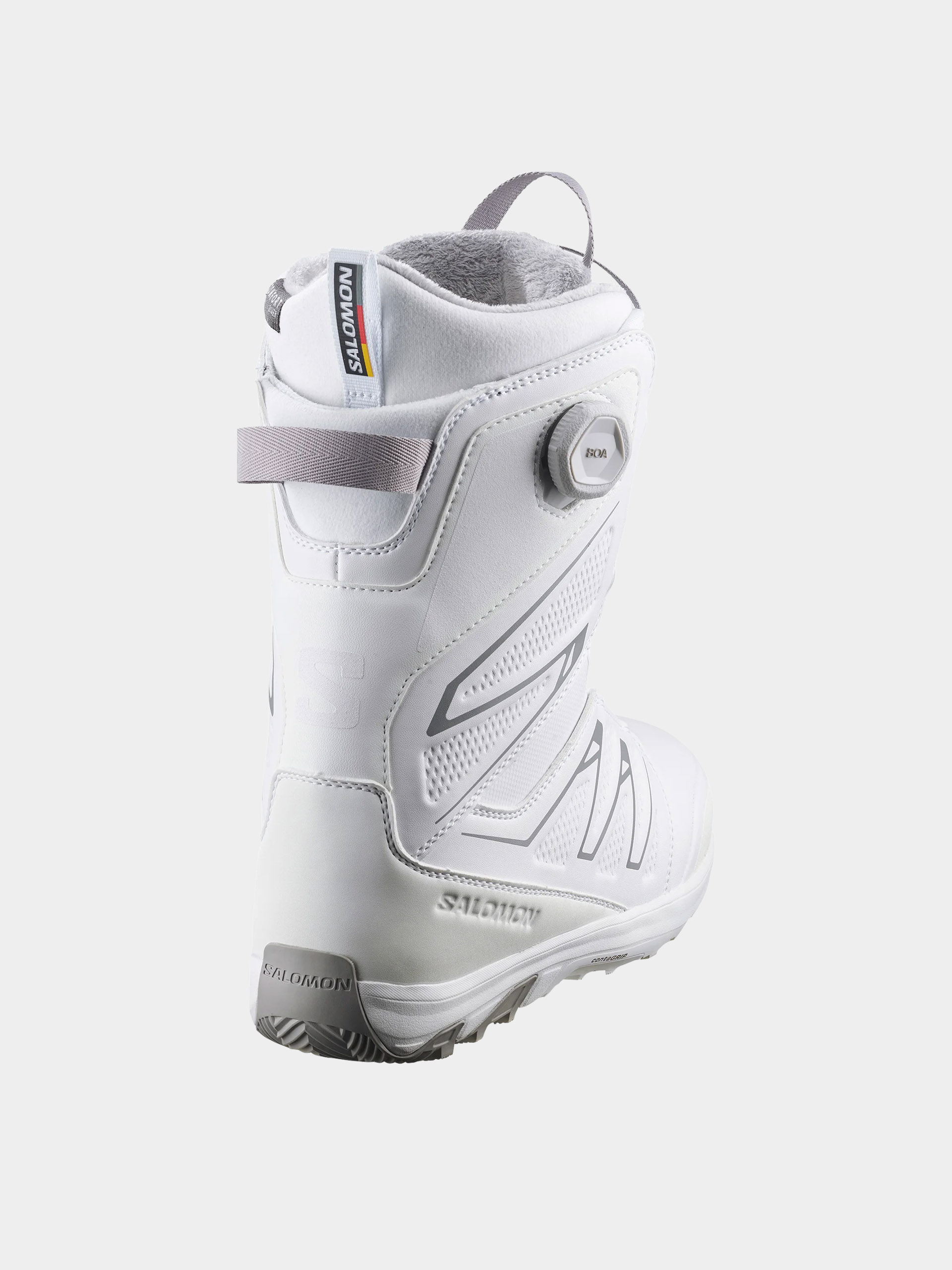 Női Snowboard cipők Salomon Ivy Boa Sj Boa (white/white)