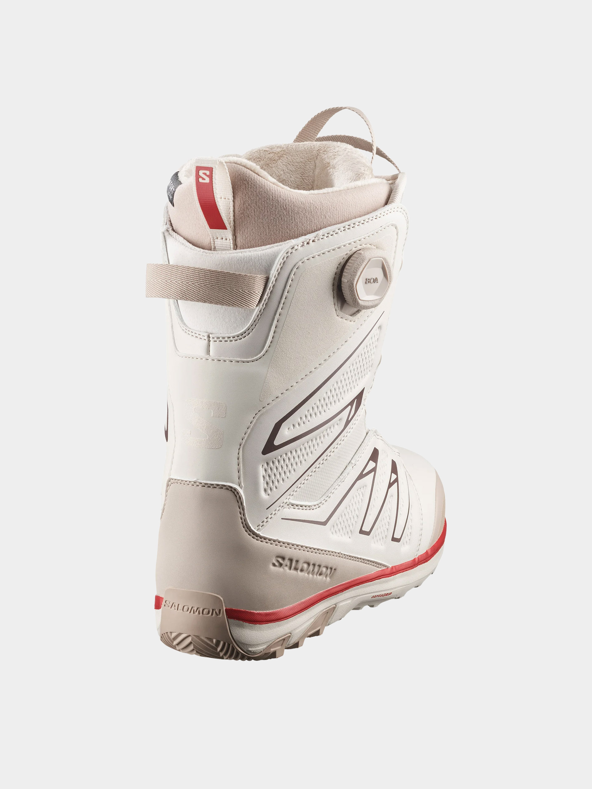 Női Snowboard cipők Salomon Ivy Boa Sj Boa (almond milk/white pepper)