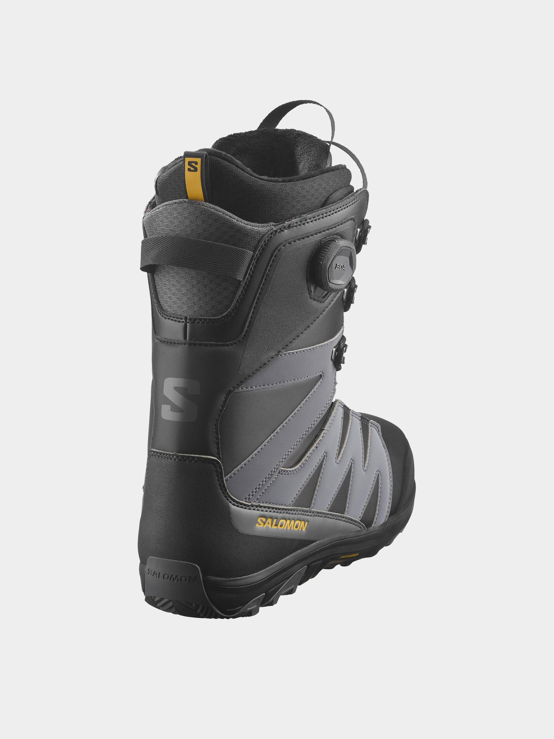 Snowboard cipők Salomon X Approach Lace Sj Boa (black/asphalt)