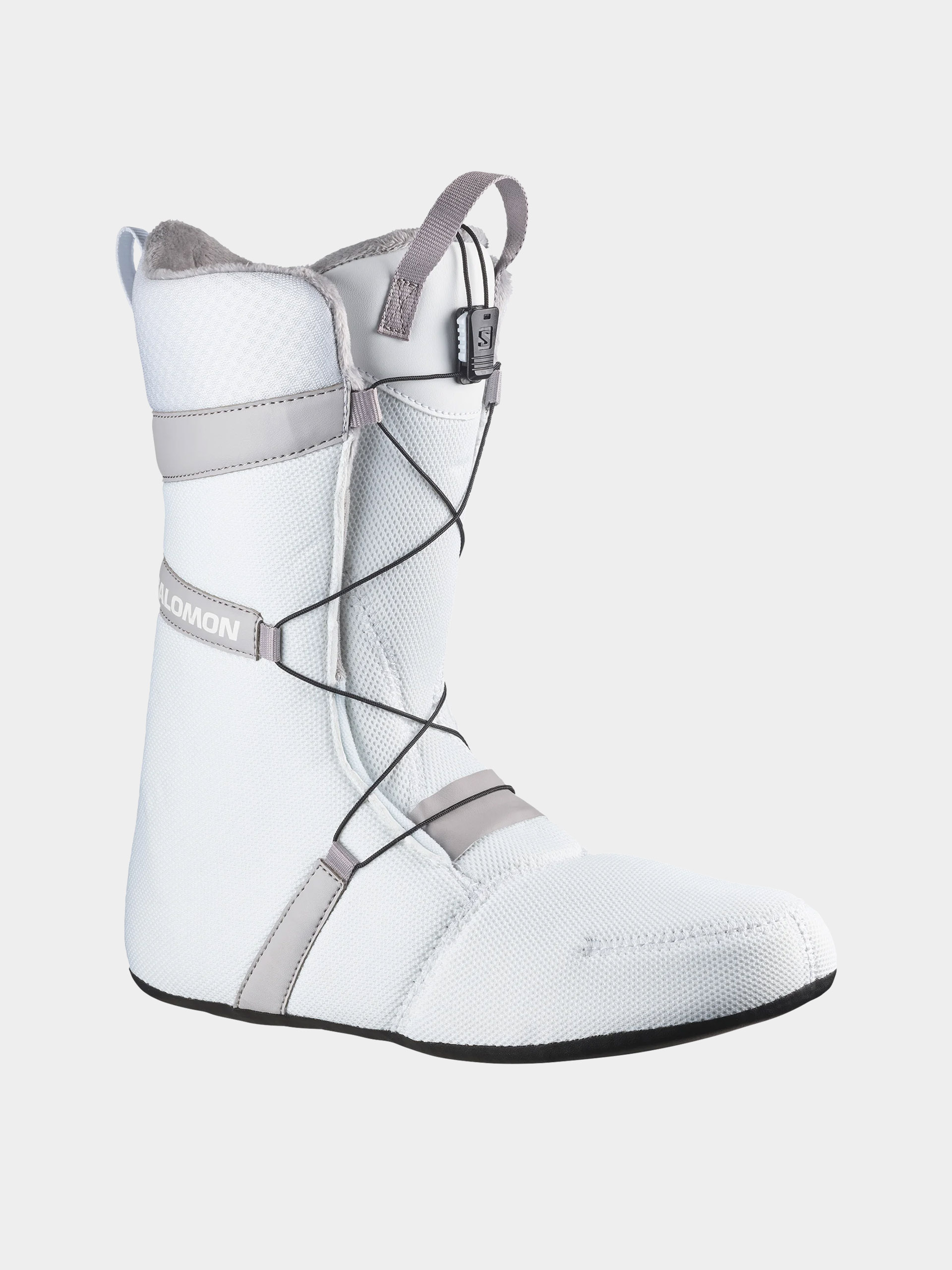 Férfi Snowboard cipők Salomon Launch Boa Sj (white/white)