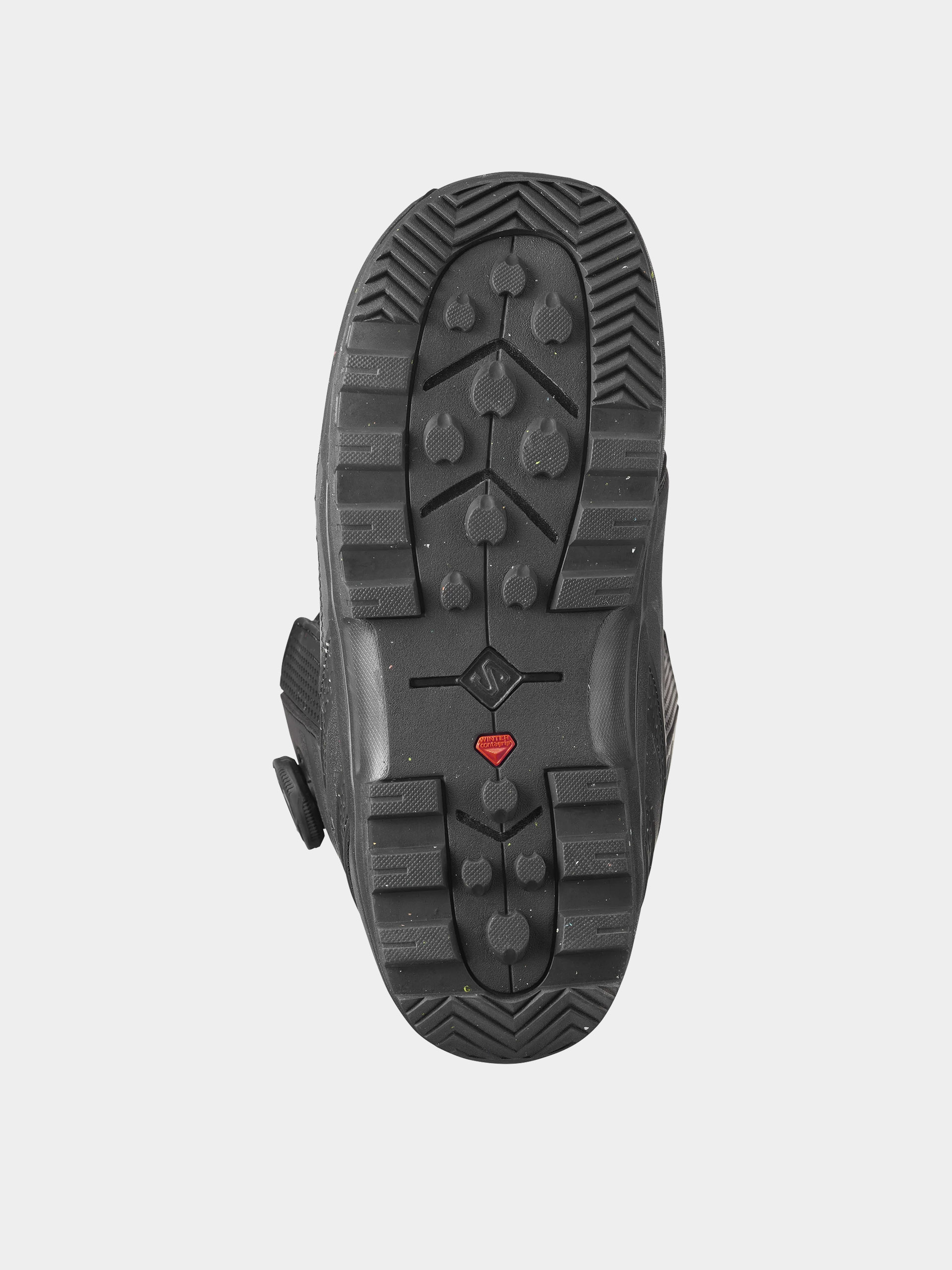 Férfi Snowboard cipők Salomon Malamute Dual Boa (black/black)