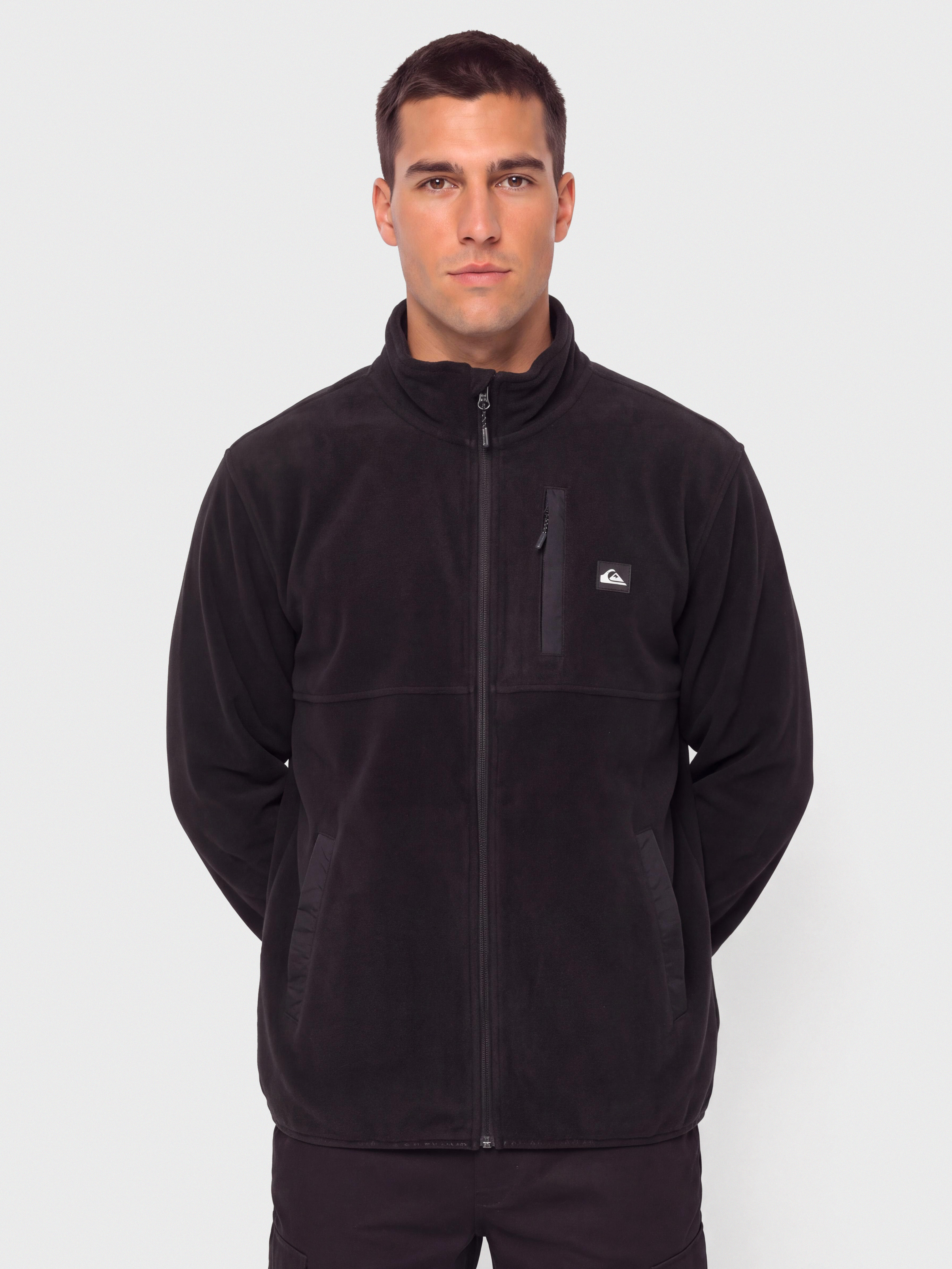 Quiksilver No Destination Fz Polár pulóver (black)