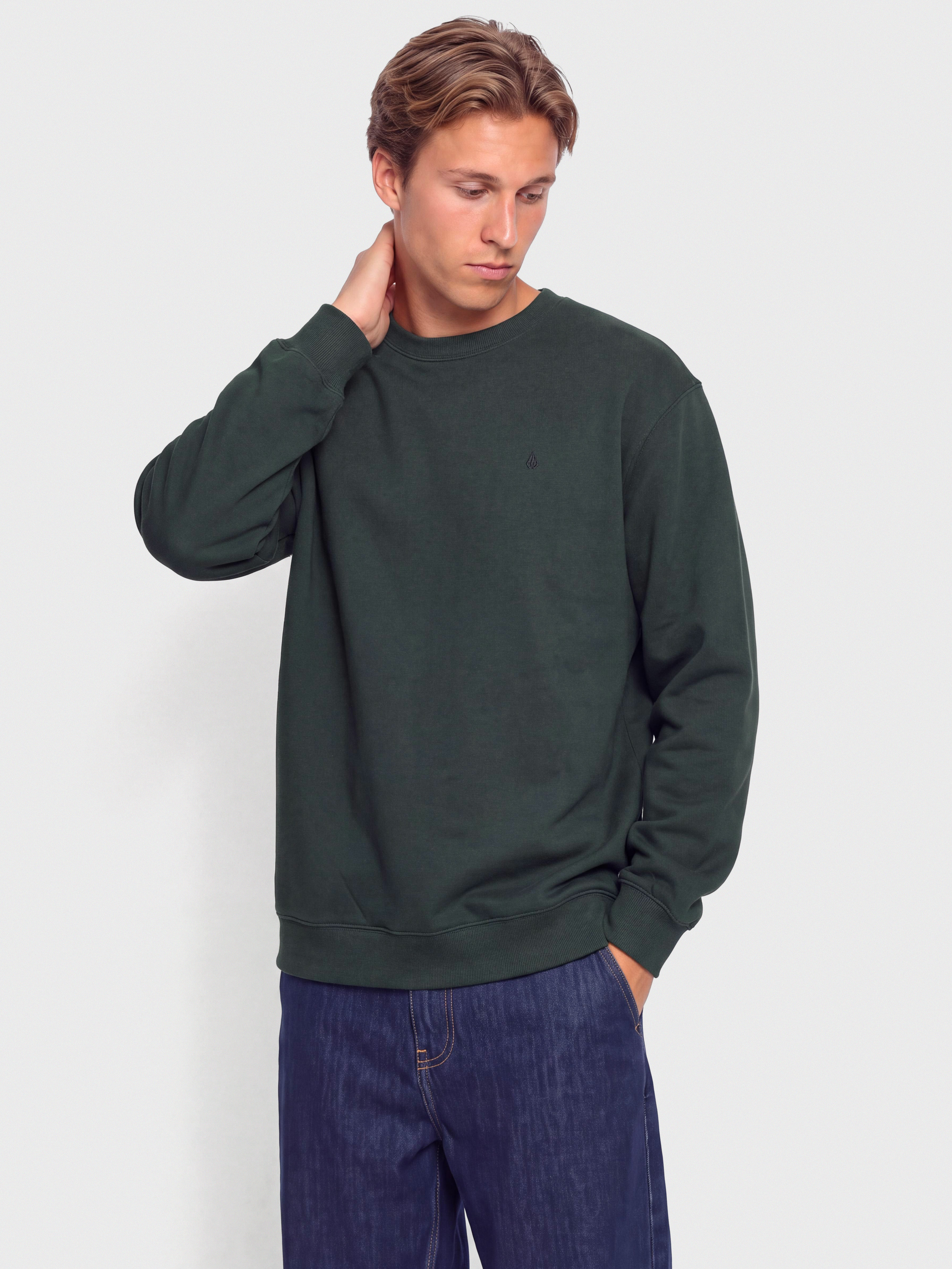 Volcom Single Stone Crew Pulóver (scarab)