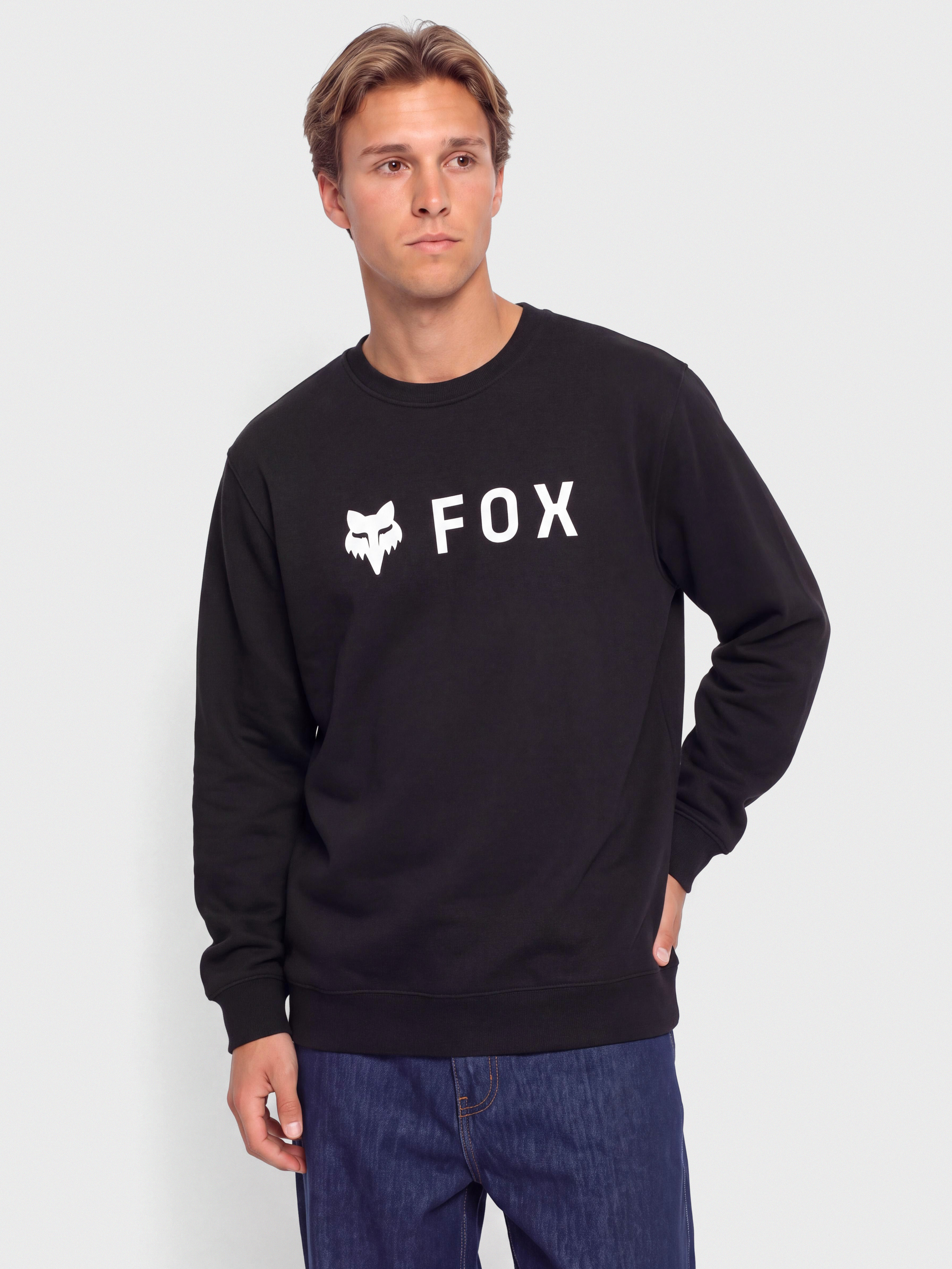 Pulóver Fox Absolute Crew (black)