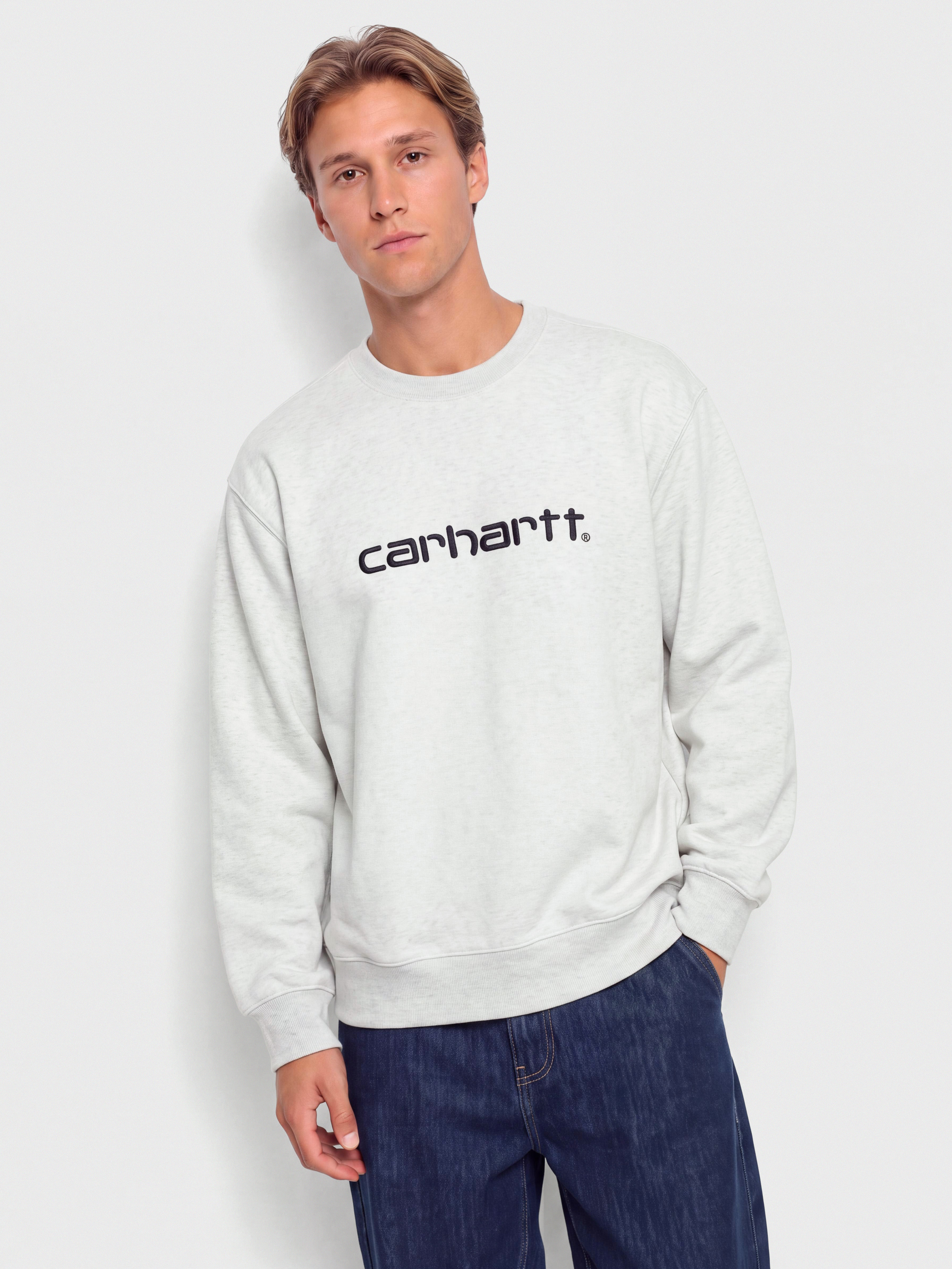 Carhartt WIP Carhartt Pulu00f3ver (ash heather/graphite)
