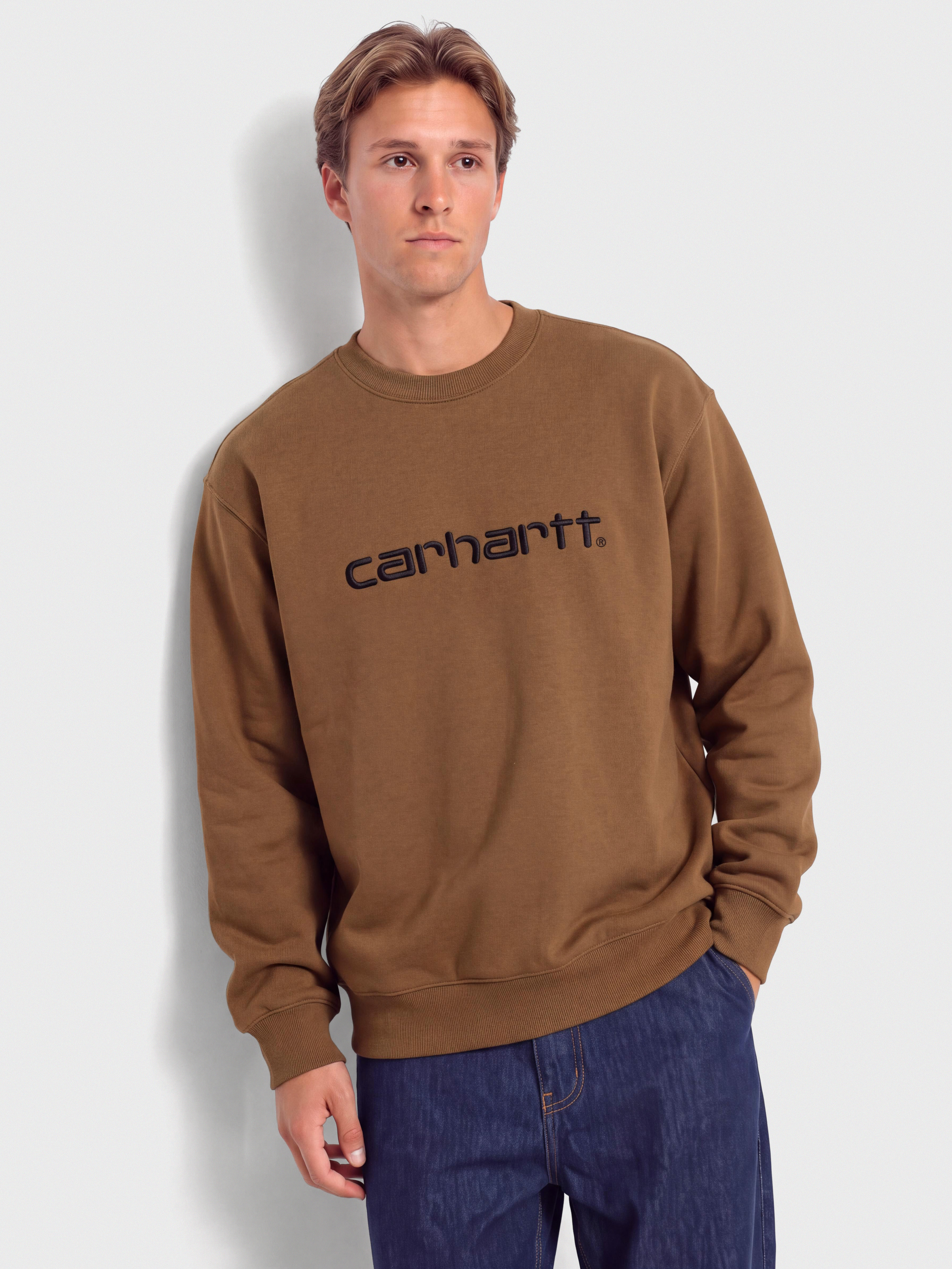 Carhartt WIP Carhartt Pulóver (wip h brown/black)