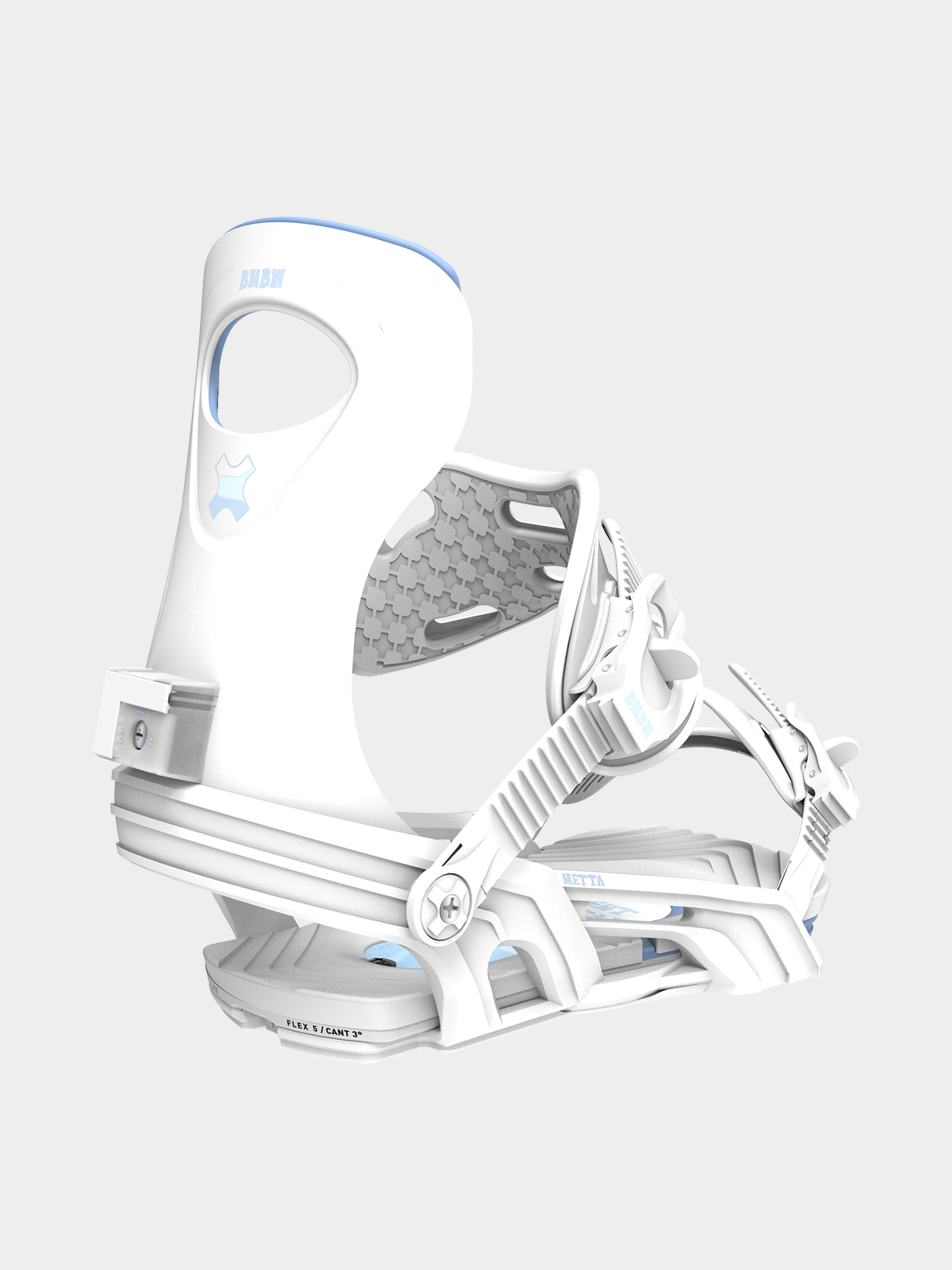 Női Snowboard kötés Bent Metal Metta (white)