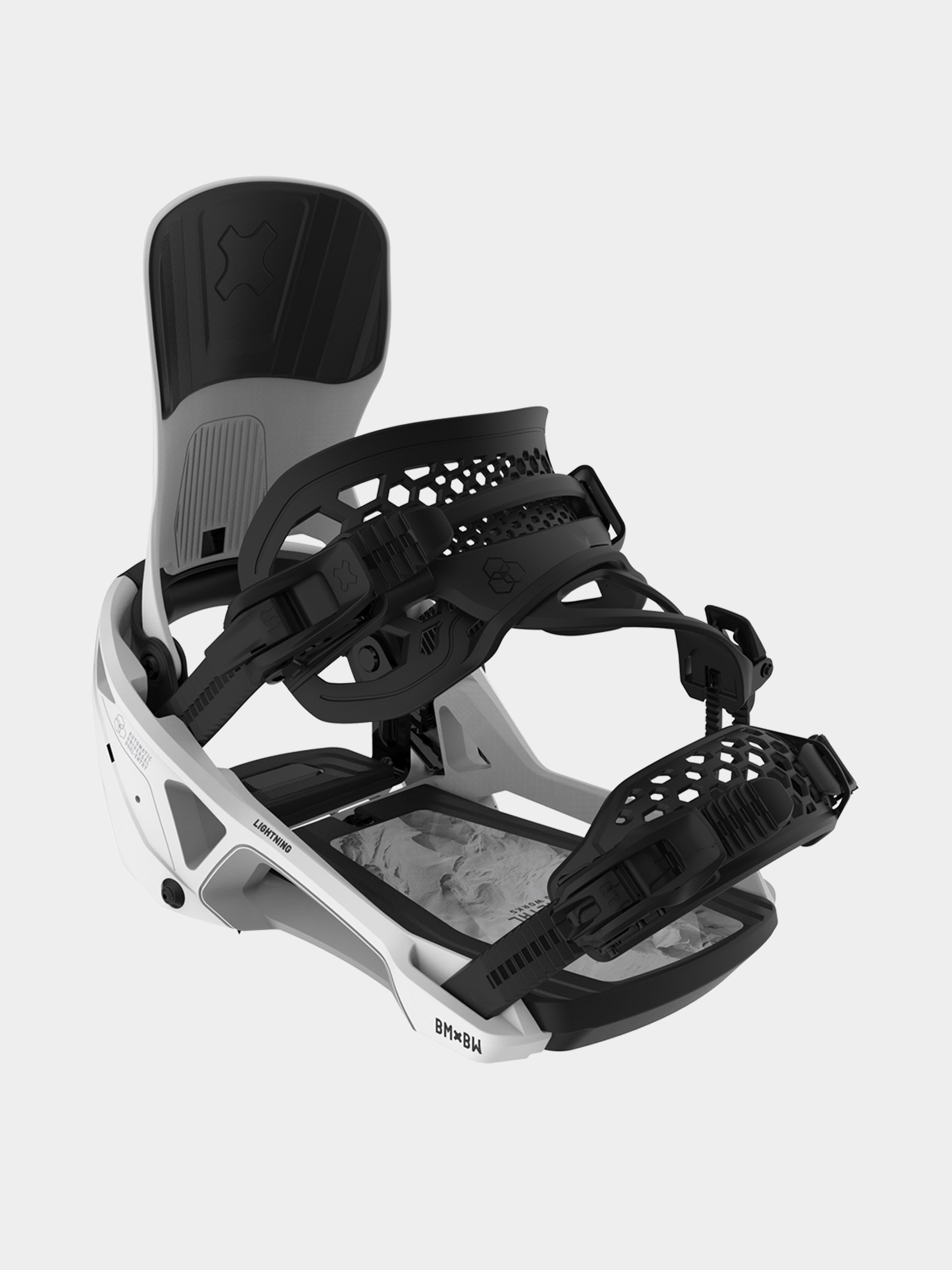 Férfi Snowboard kötés Bent Metal Lightning Supermatic (white)