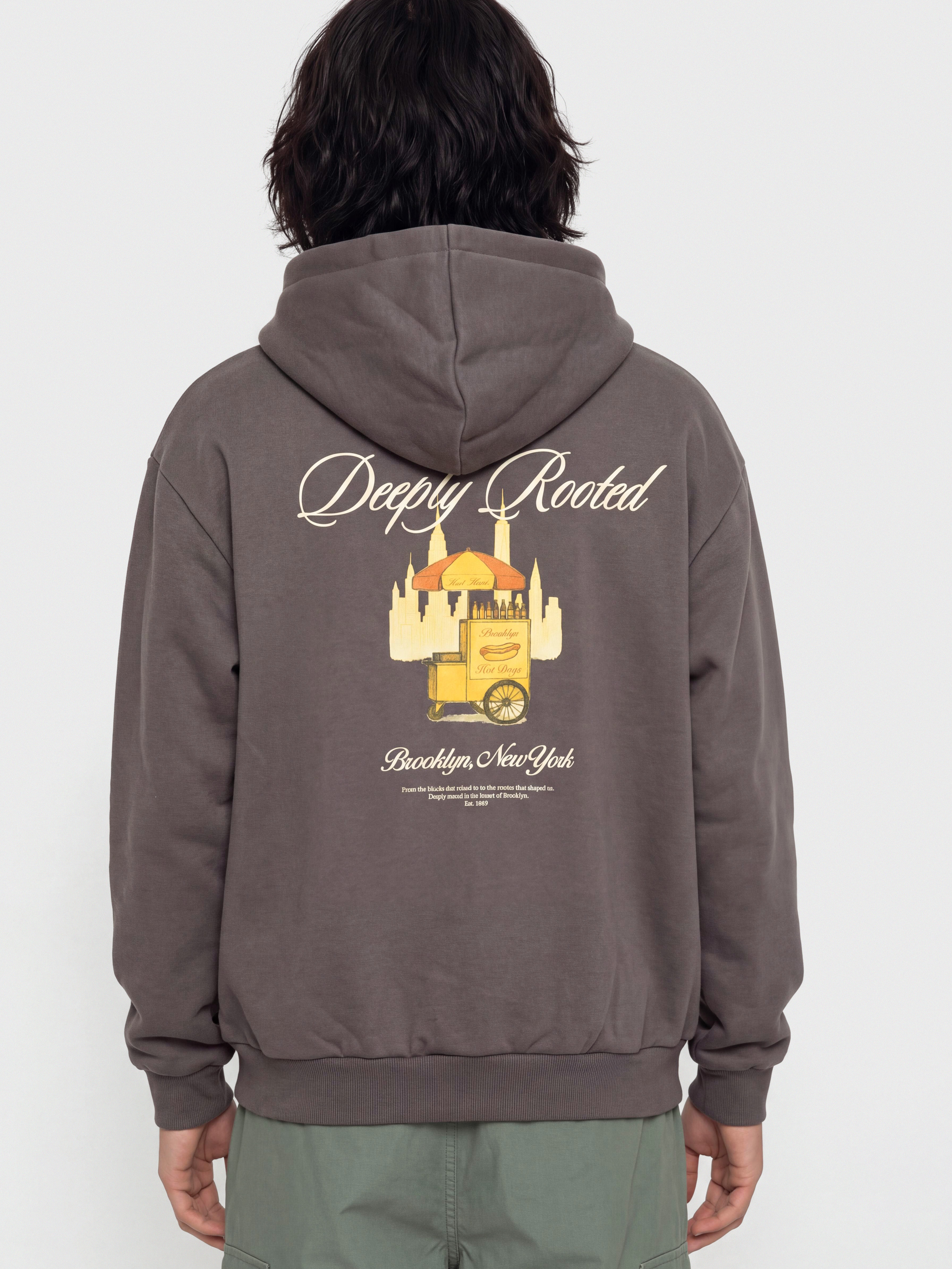 Kapucnis pulóver Karl Kani Signature Hot Dog Oversized HD