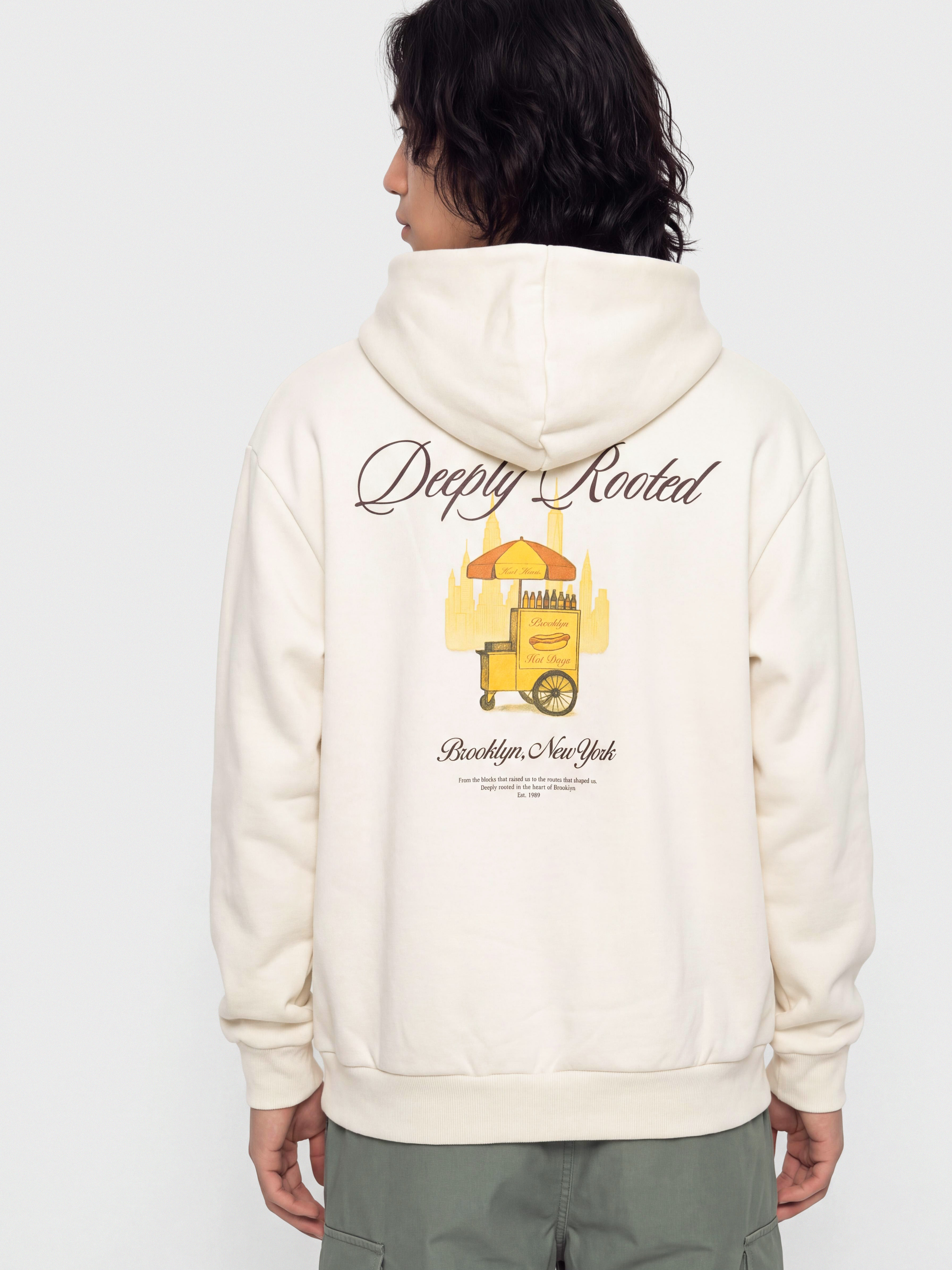 Kapucnis pulóver Karl Kani Signature Hot Dog Oversized HD