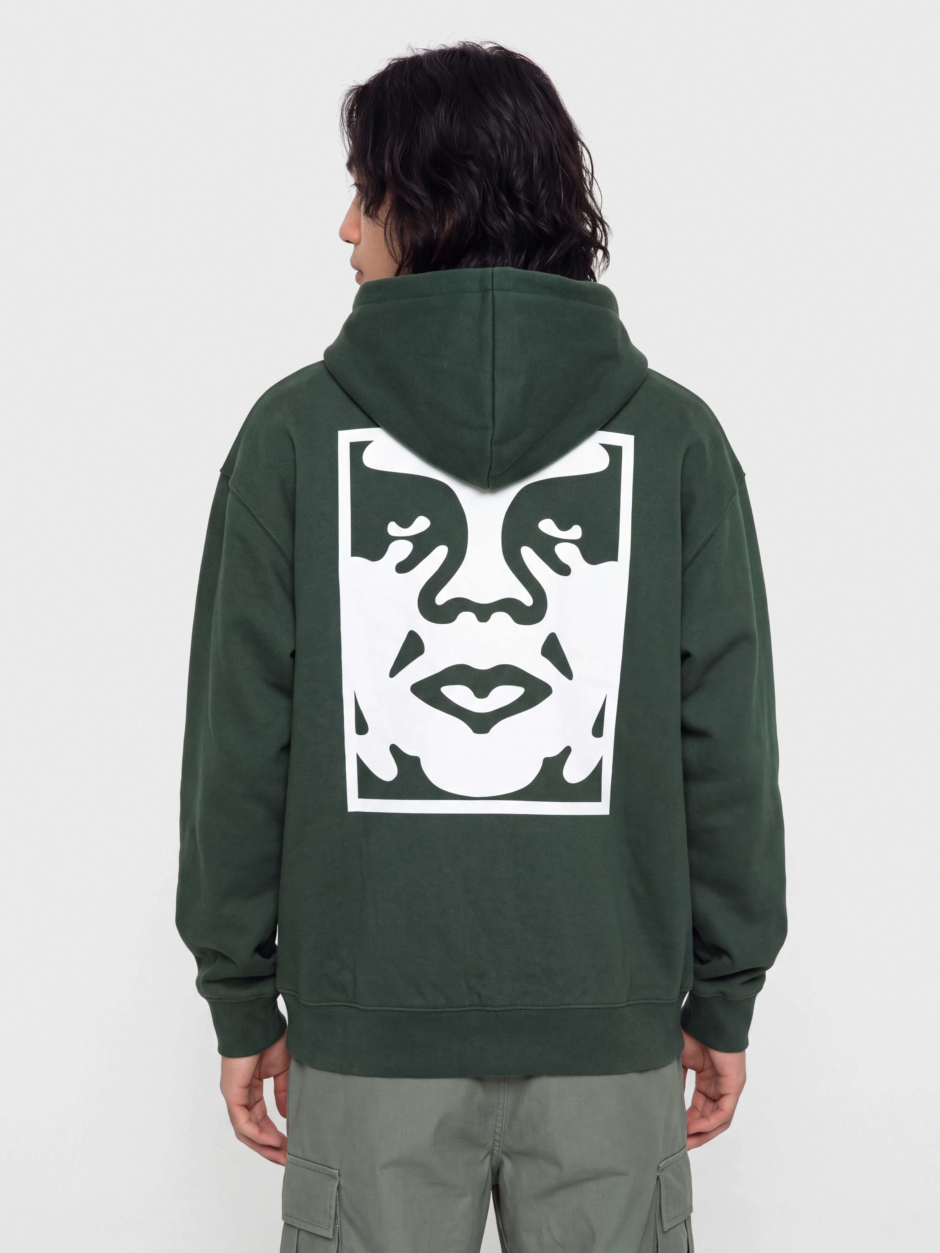 OBEY Bold Icon Extra Heavy HD Kapucnis pulóver