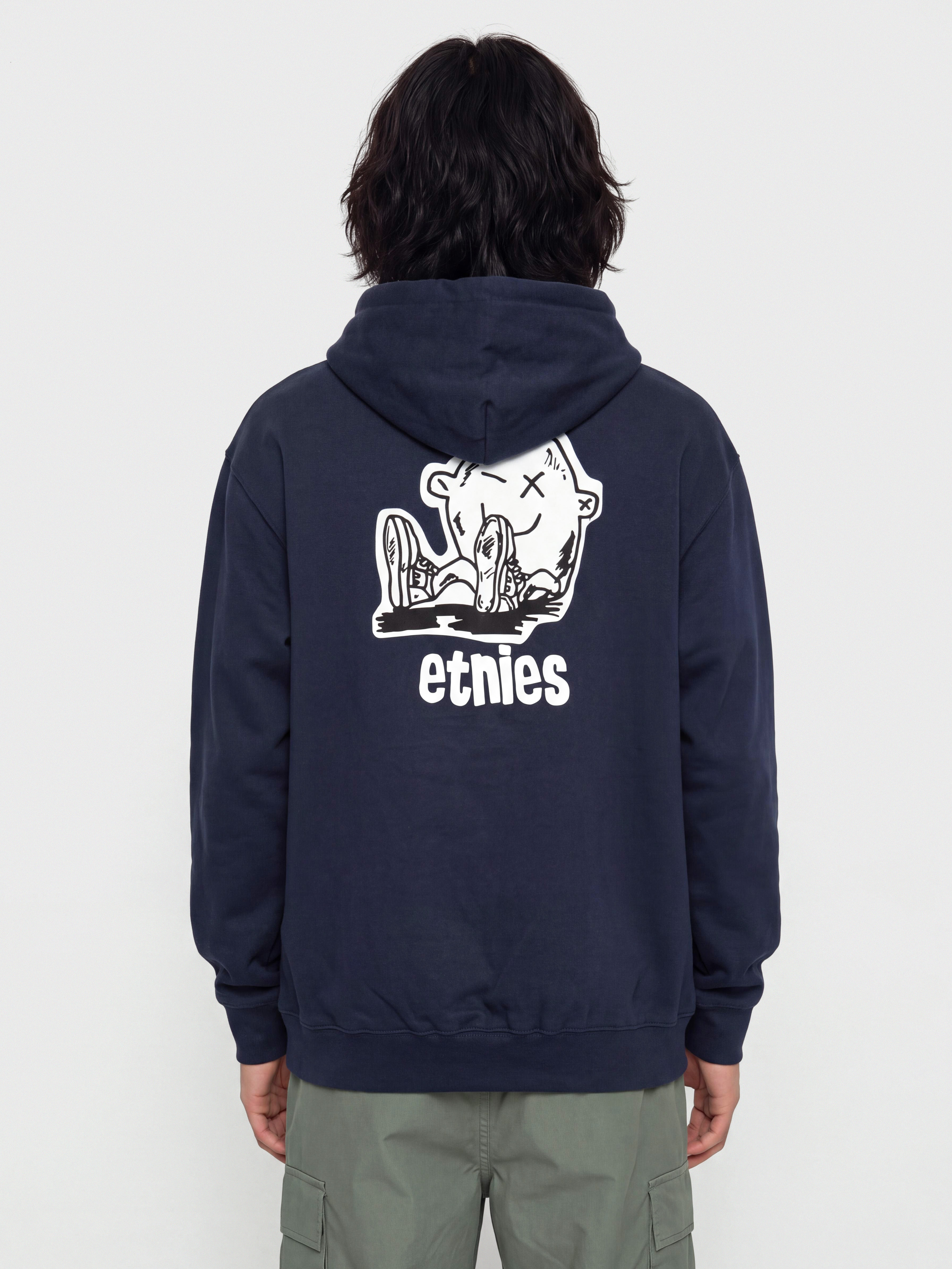 Etnies Etnies X Fos HD Kapucnis pulóver (navy/white)