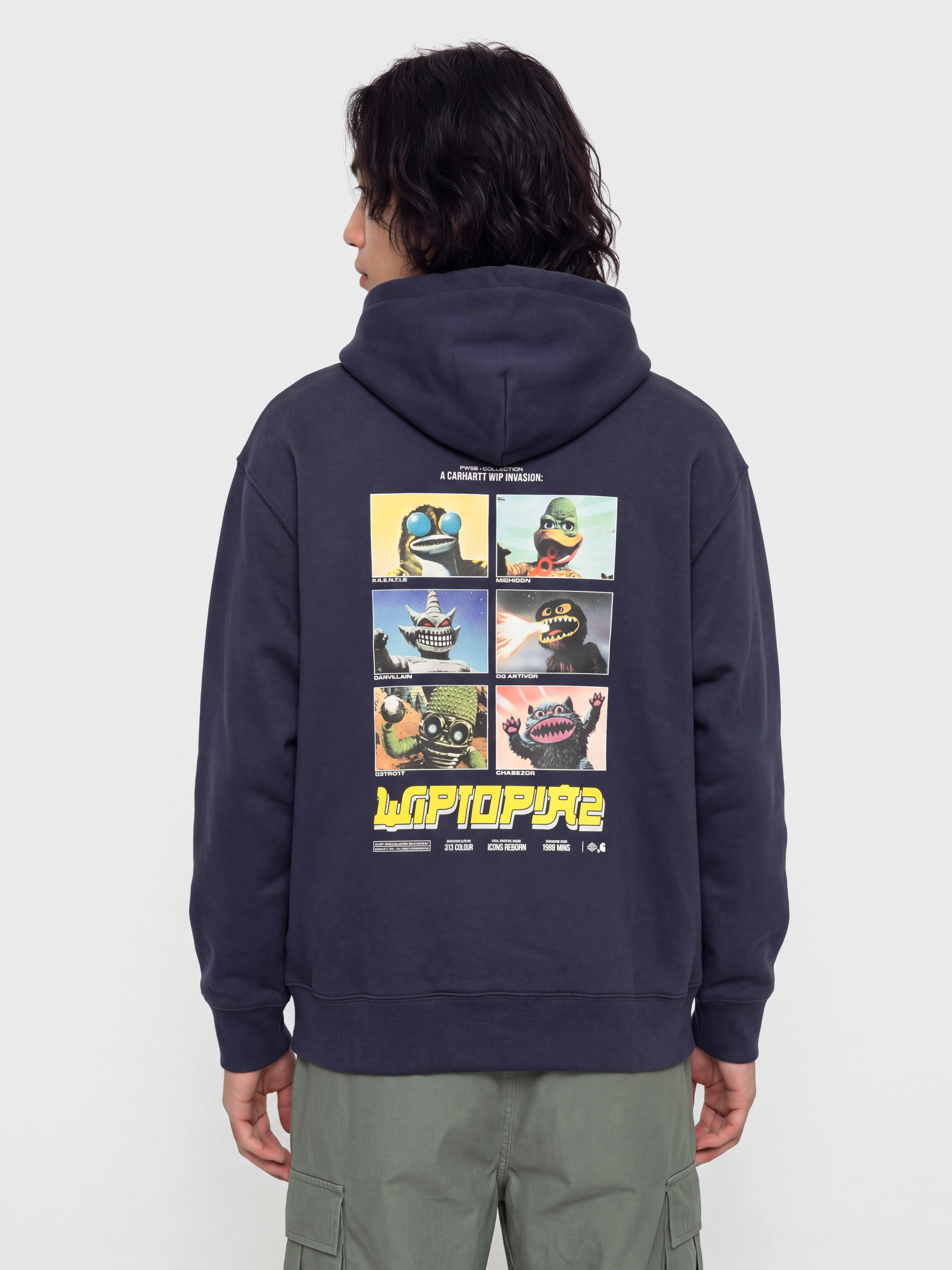 Carhartt WIP Wiptopia II HD Kapucnis pulóver (blue)