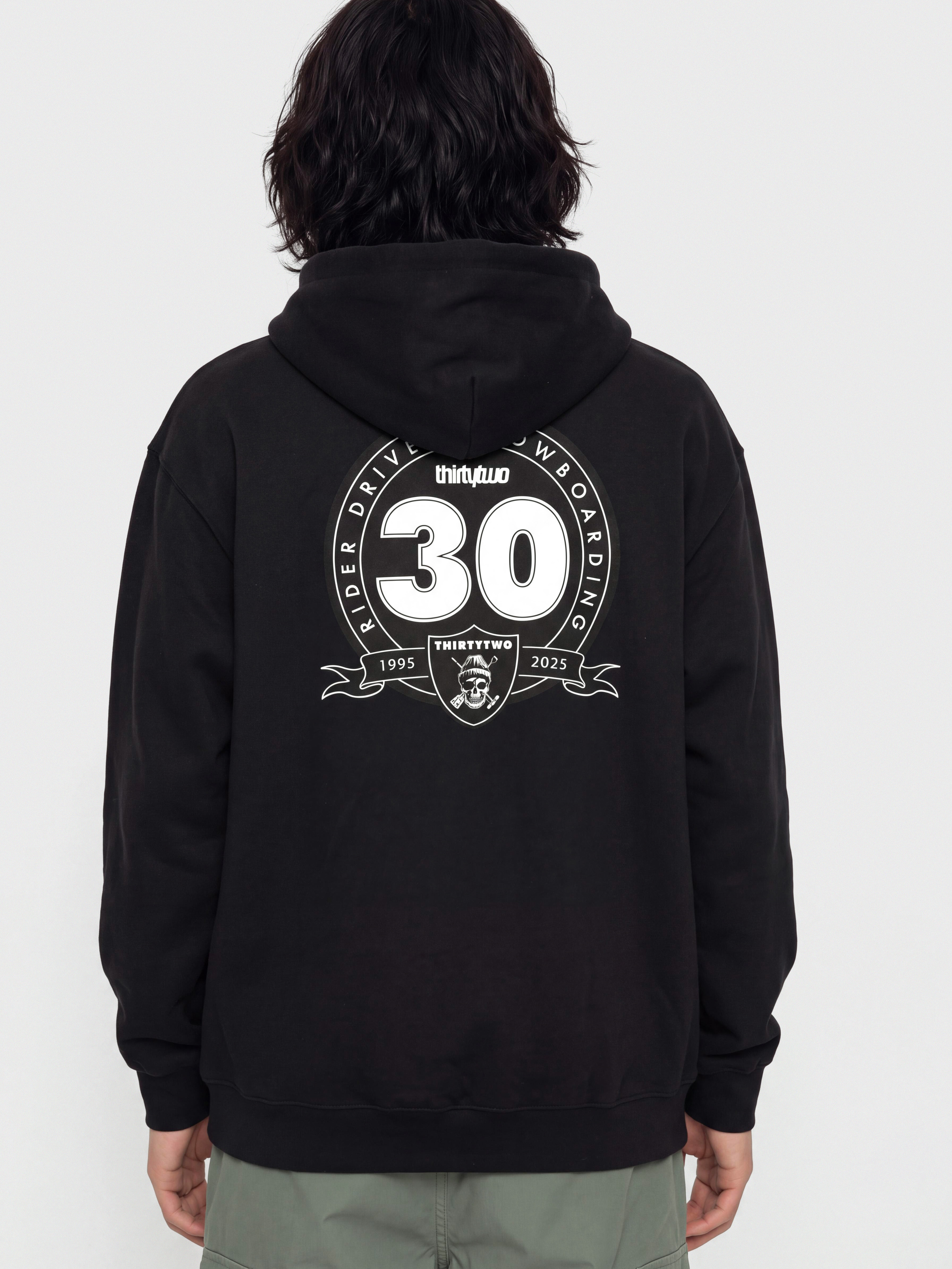 ThirtyTwo 30 Yr HD Kapucnis pulóver (black)
