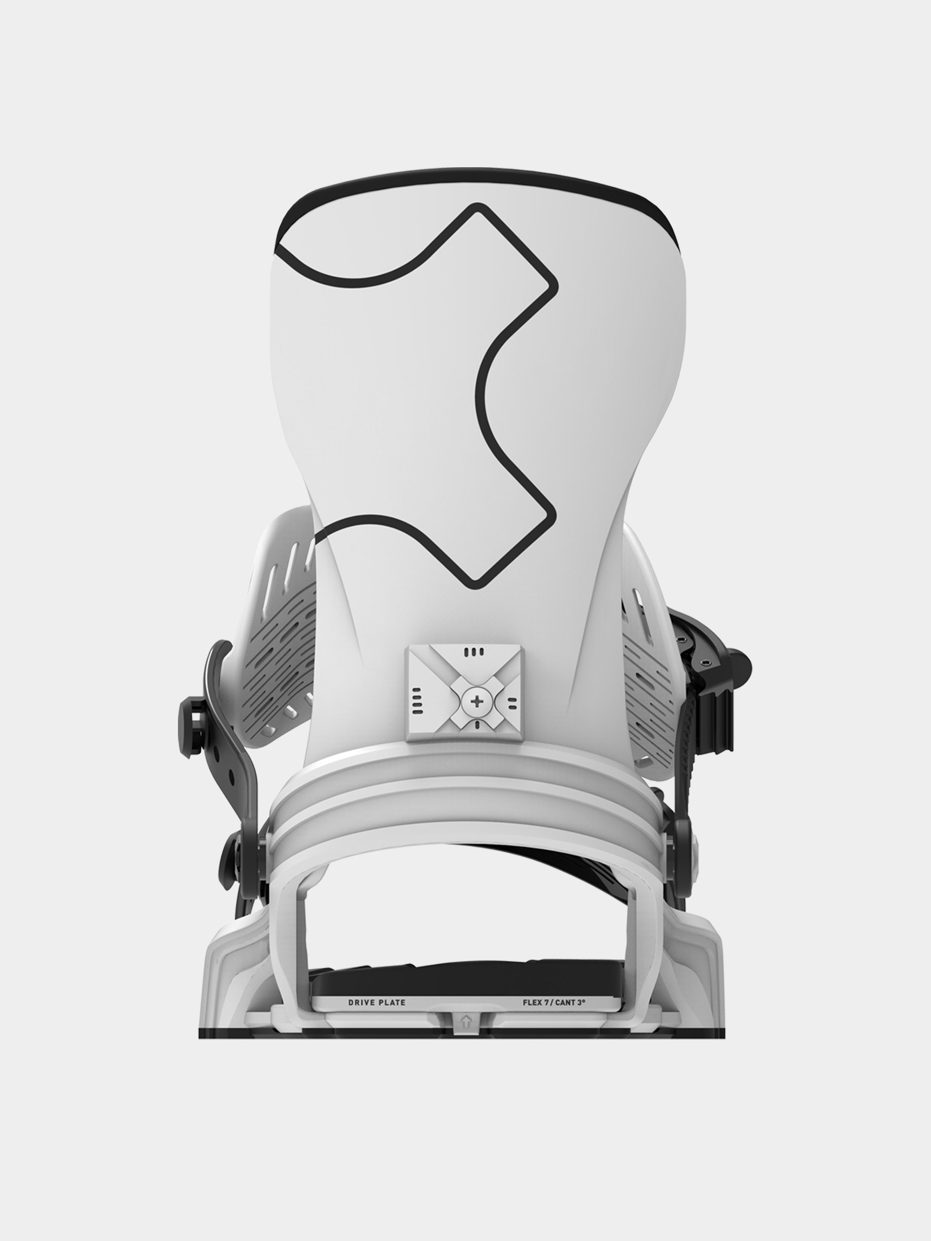 Férfi Snowboard kötés Bent Metal Axtion (white)