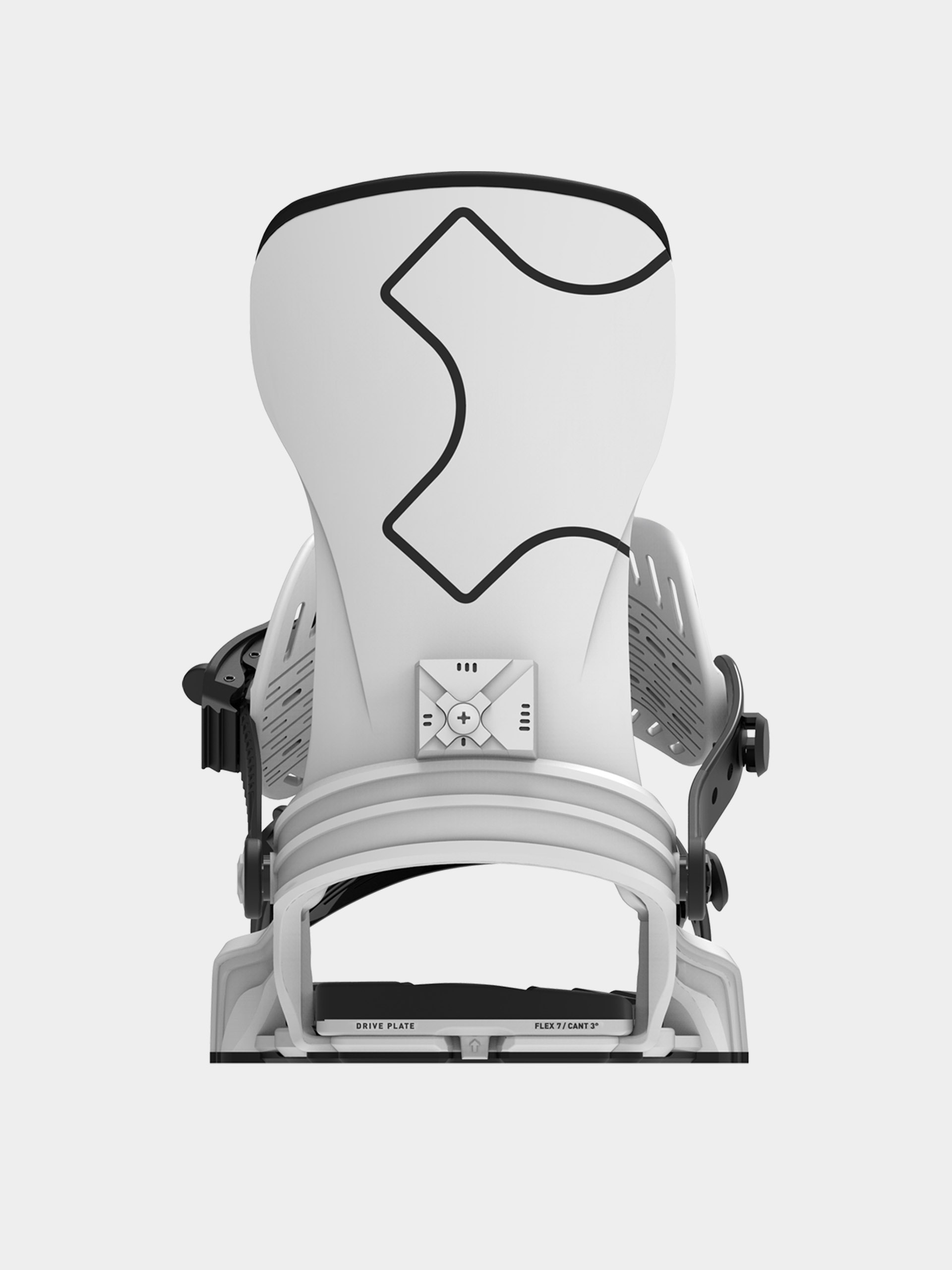 Férfi Snowboard kötés Bent Metal Axtion (white)