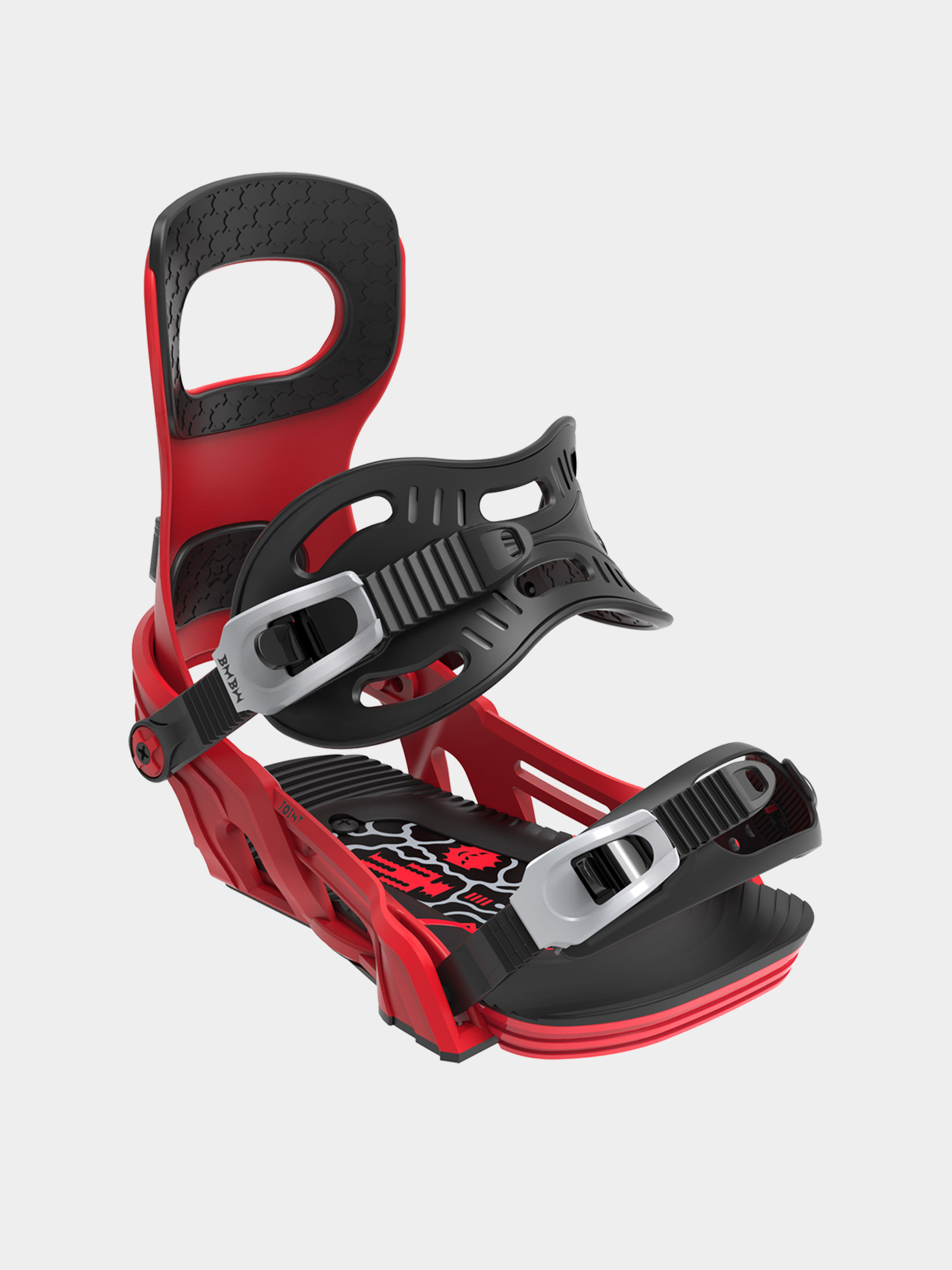 Férfi Snowboard kötés Bent Metal Joint (red)