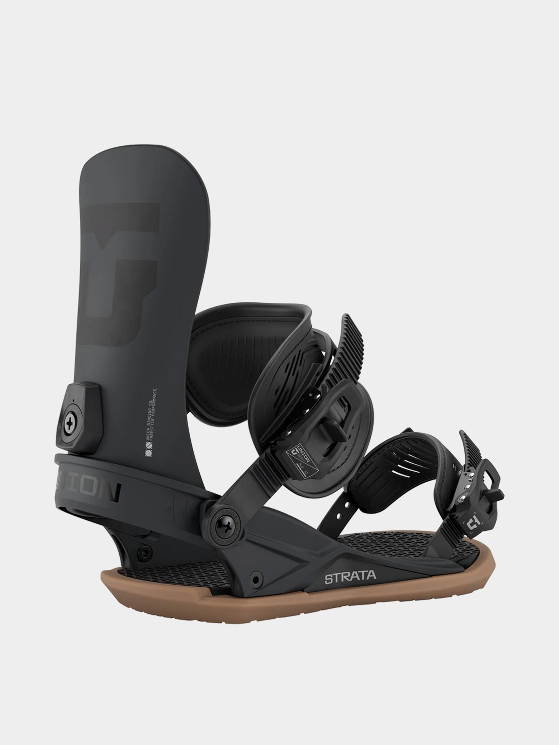 Férfi Snowboard kötés Union Strata (black)