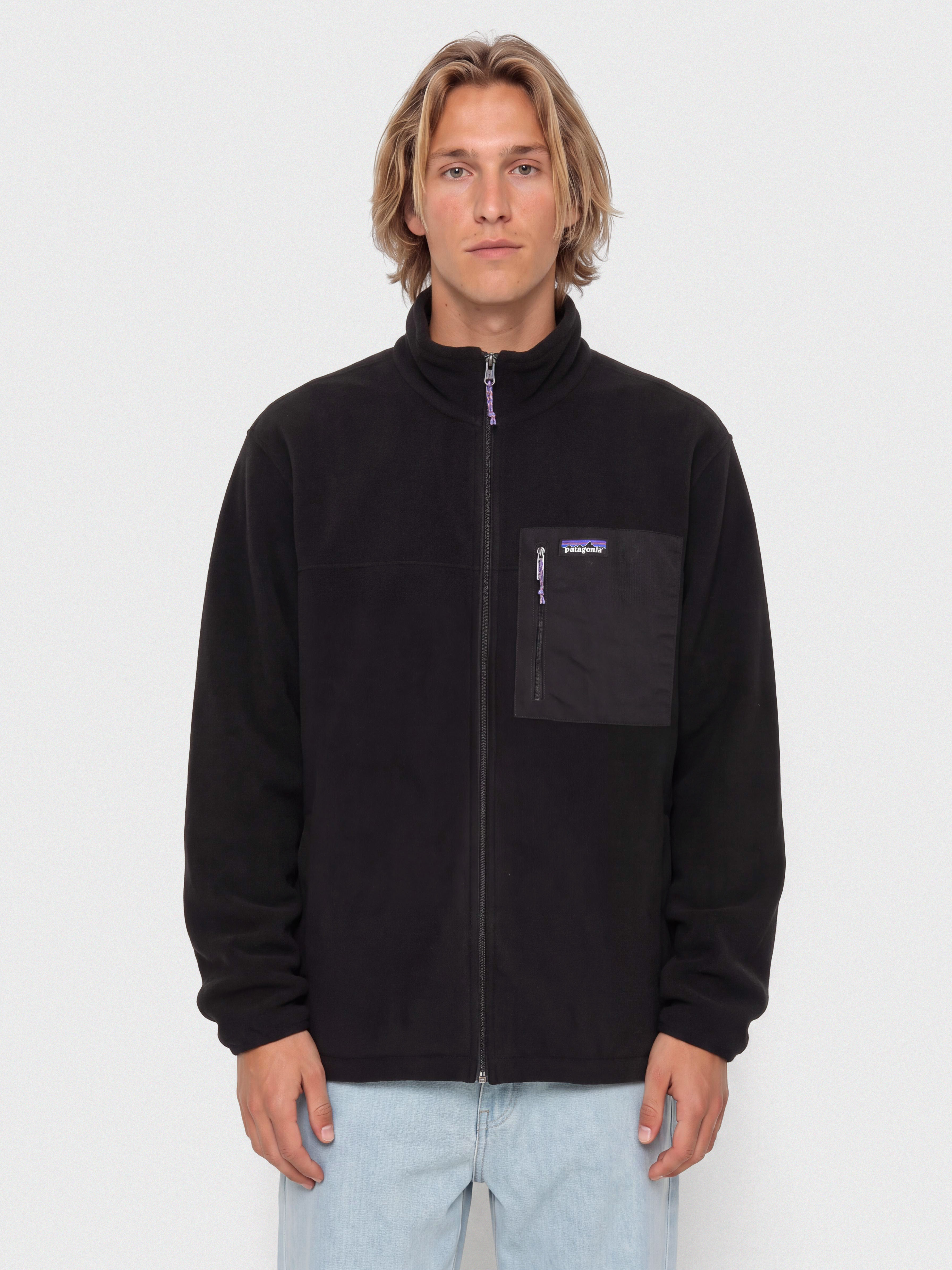 Patagonia Micro D Patch Pocket Dzseki (black)