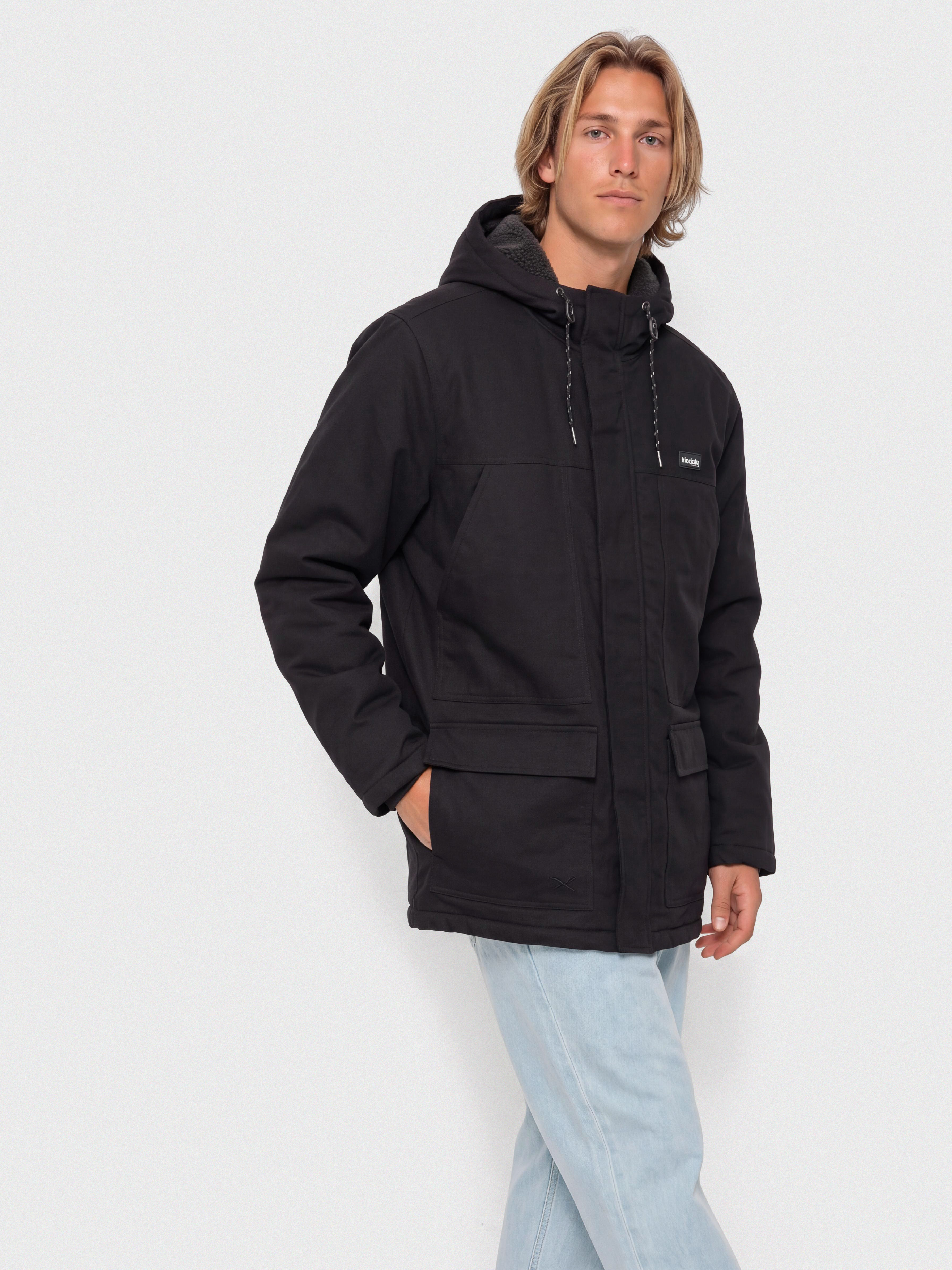 Iriedaily Dock36 2.0 Parka Dzseki (black)