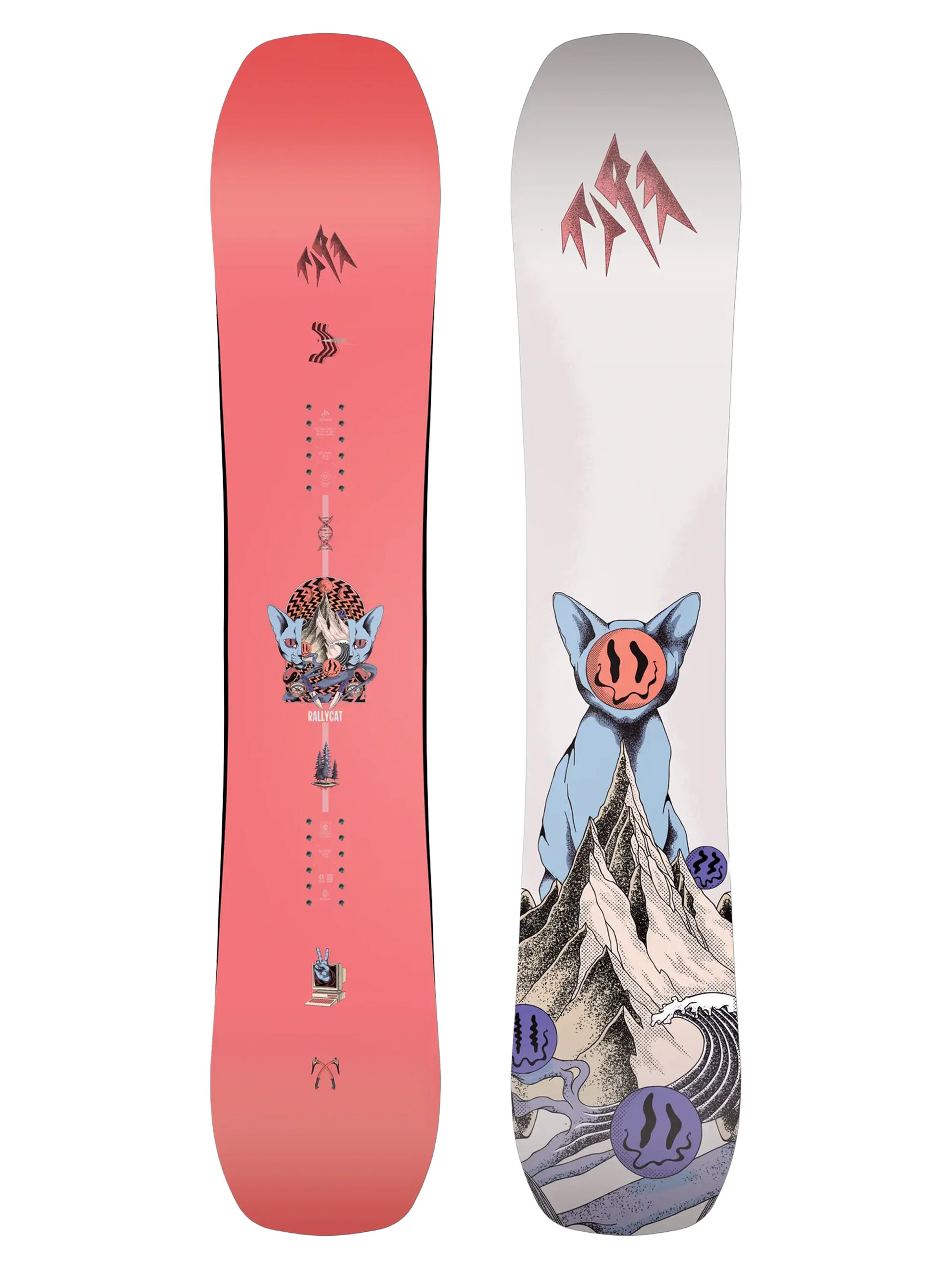 Női Snowboard Jones Snowboards Rally Cat