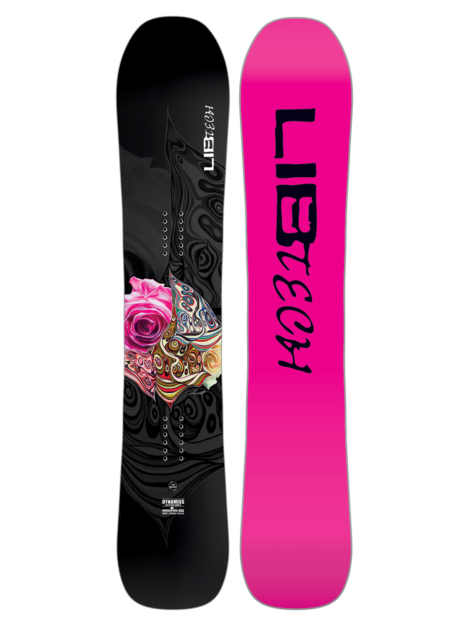 Női Snowboard Lib Tech Dynamiss (pink)