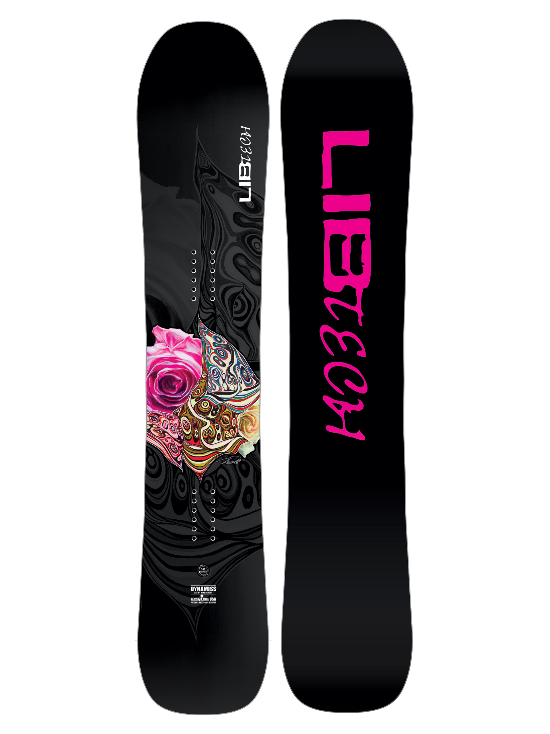 Női Snowboard Lib Tech Dynamiss (black)