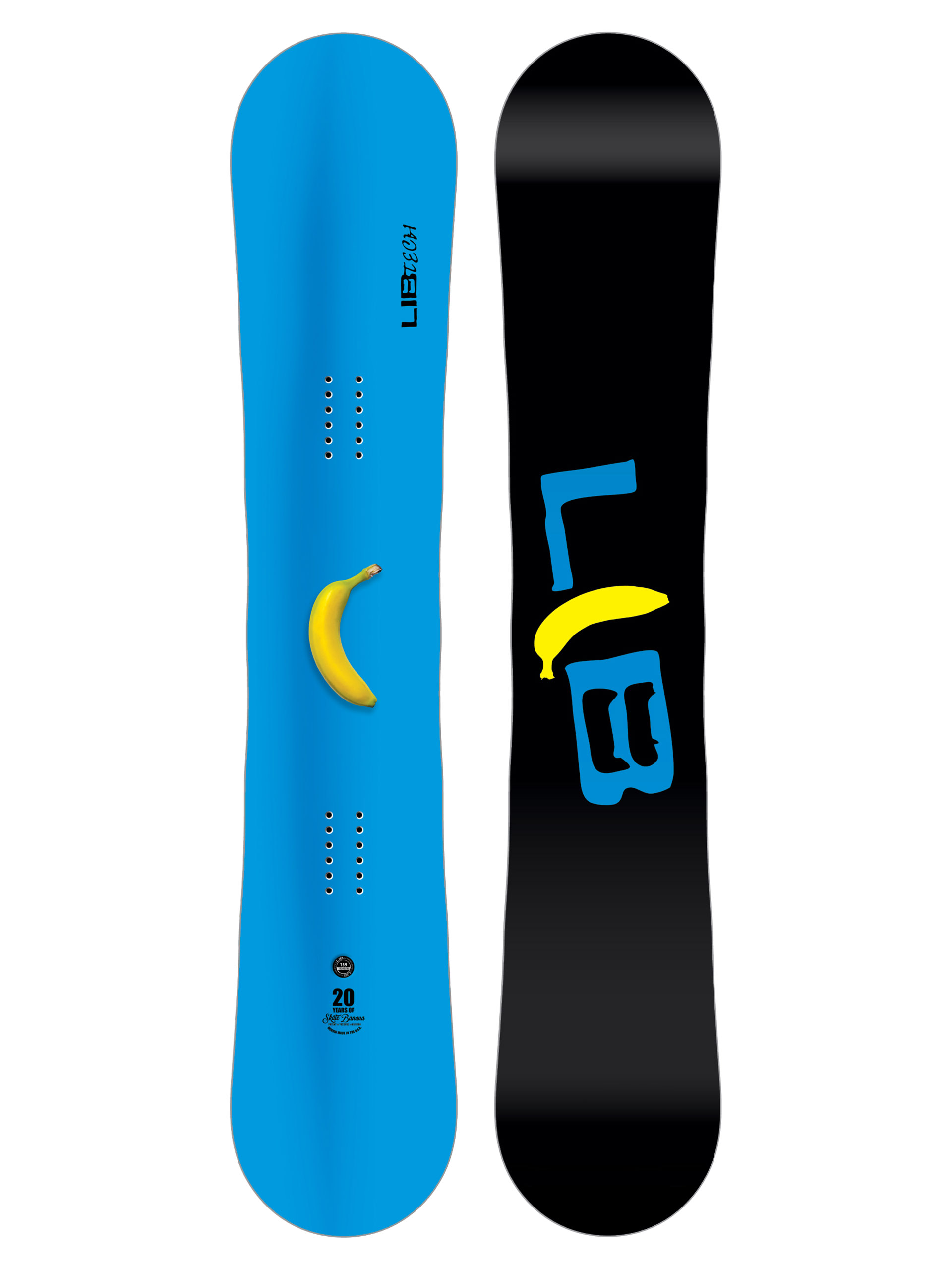 Férfi Snowboard Lib Tech Skate Banana (black)