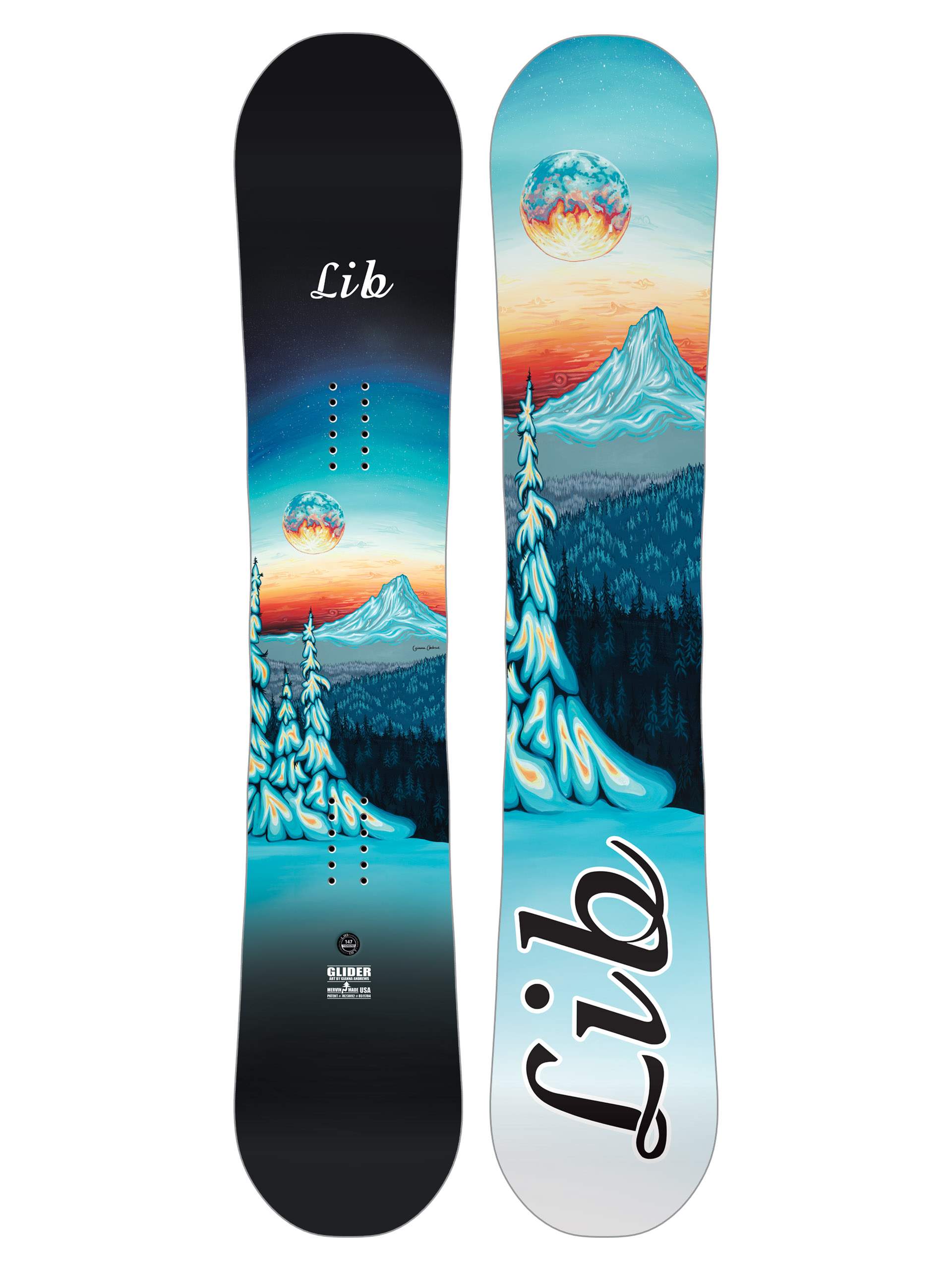 Női Snowboard Lib Tech Glider