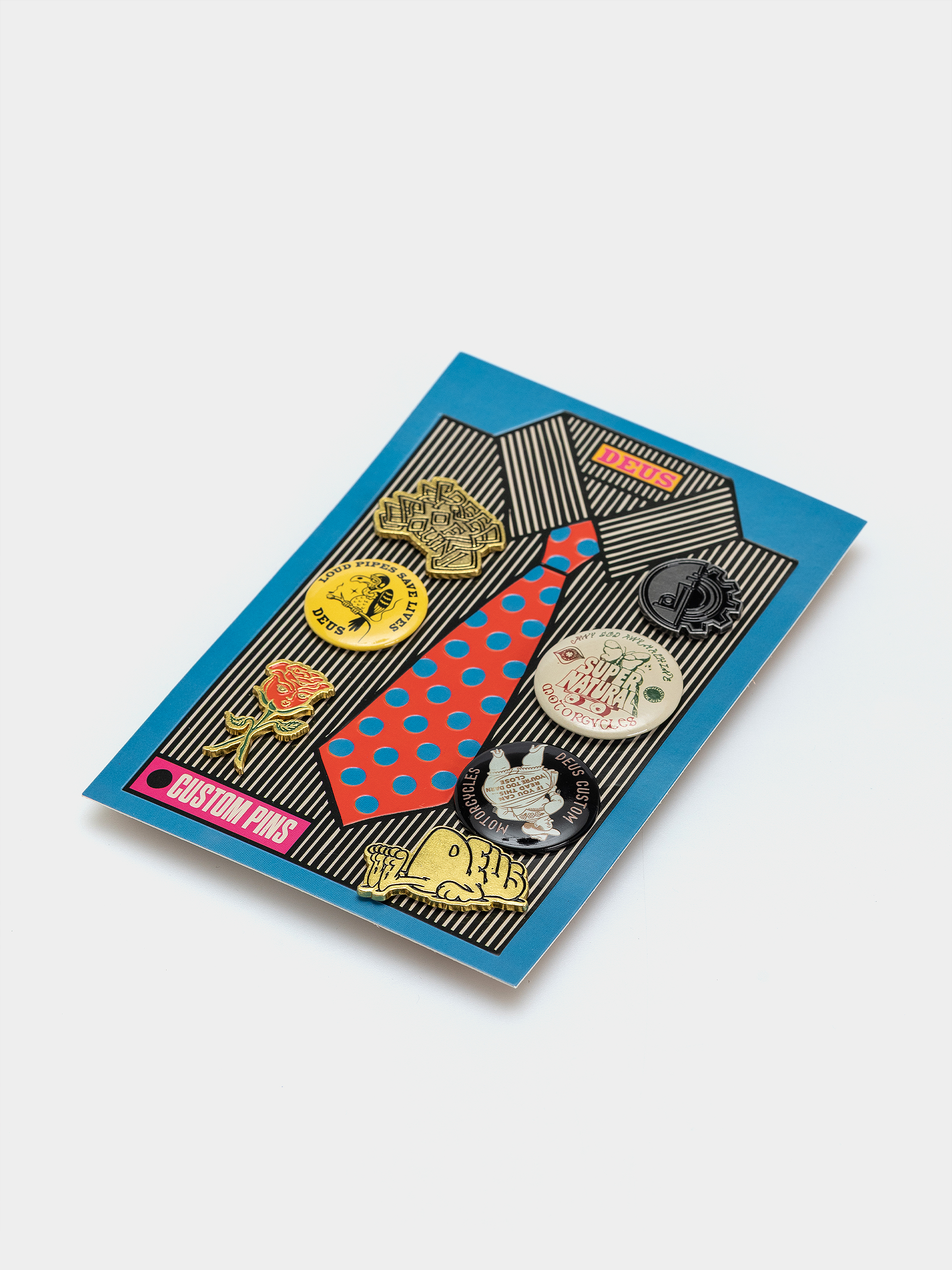 Deus Ex Machina Records Pins Akcesoria