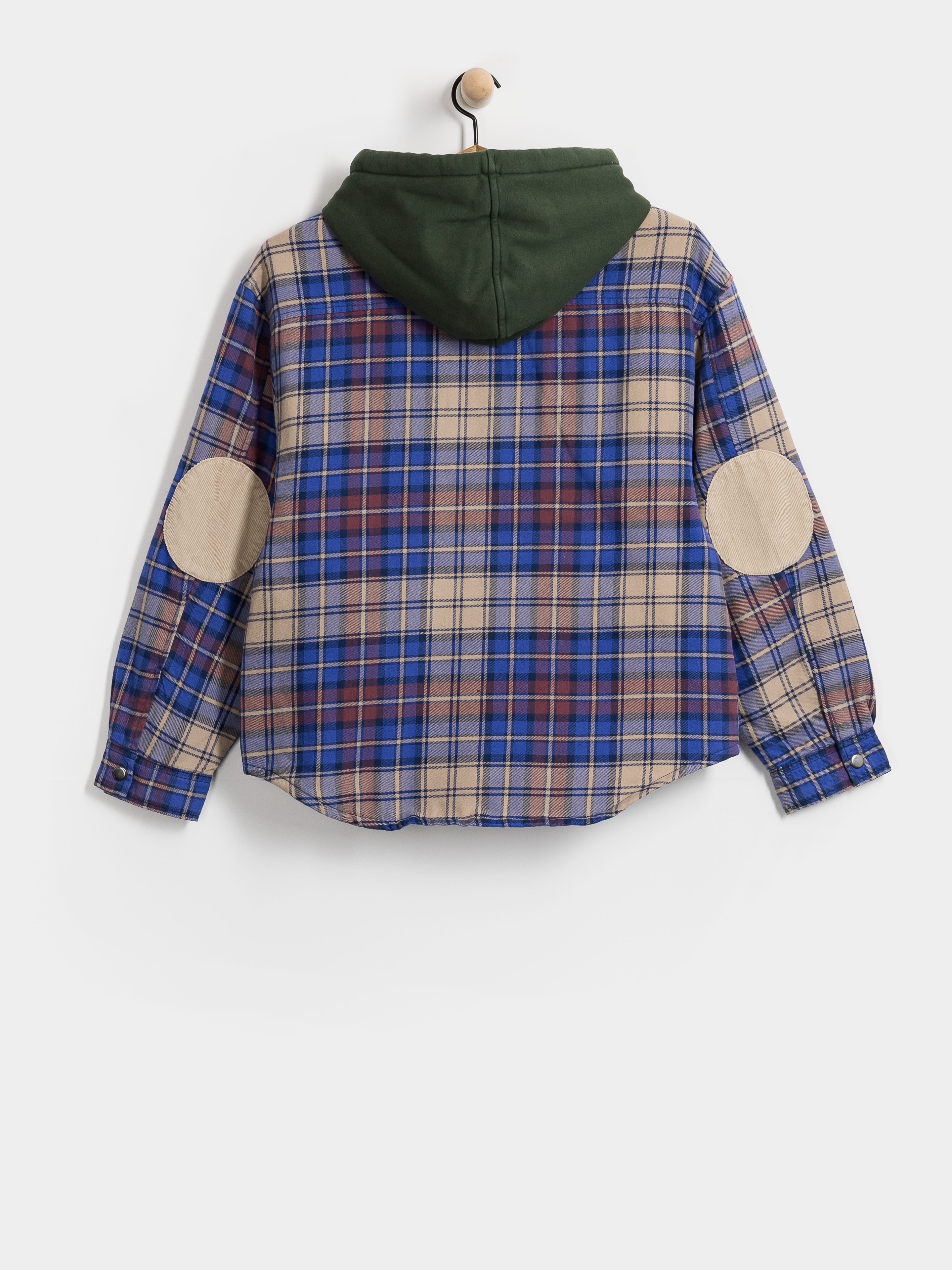 Vans Vansza Flannel Hoodie Wmn Dzseki (deep indigo)