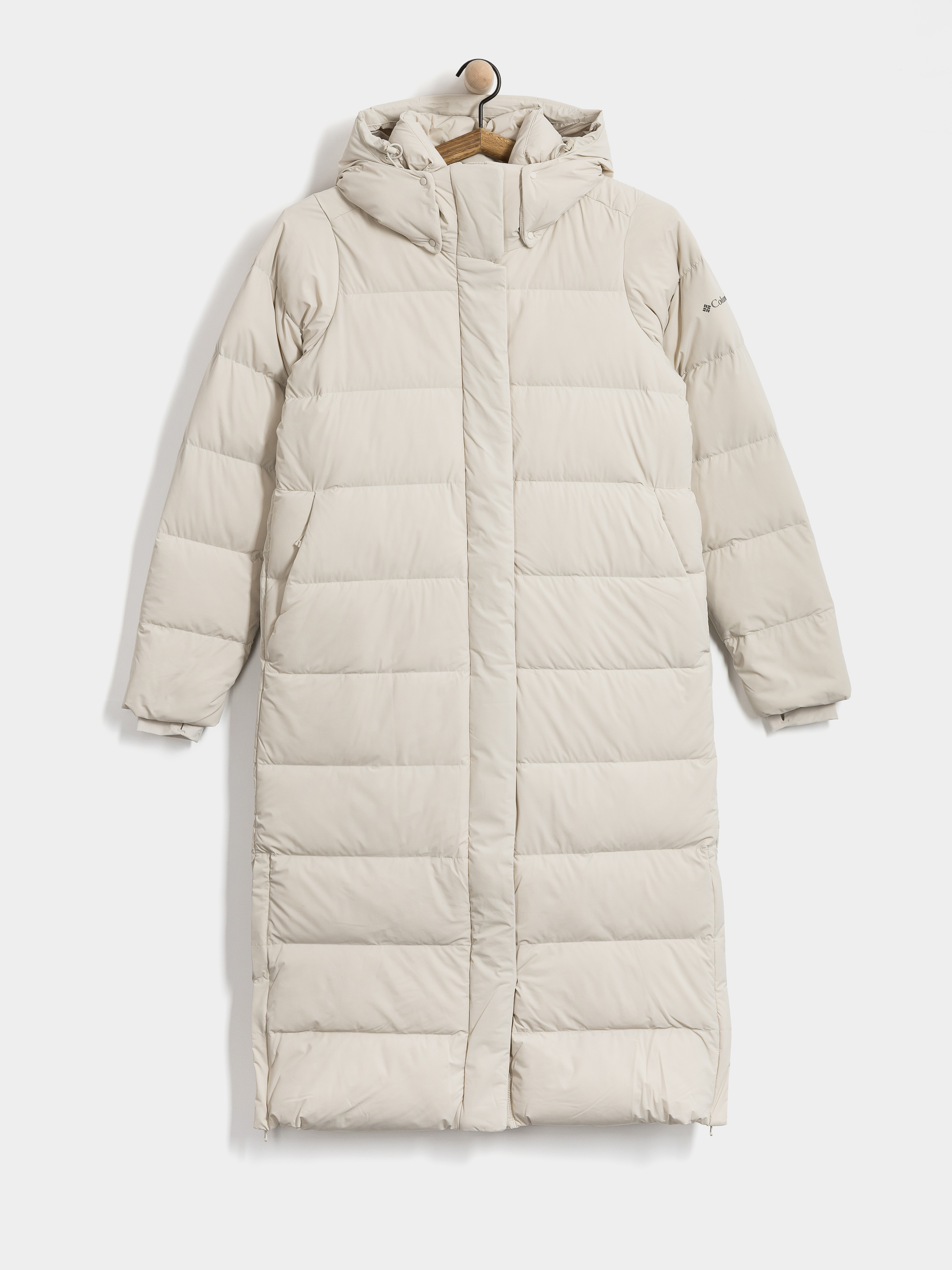 Columbia Amaze Puff Long Hooded Wmn Dzseki (dark stone)