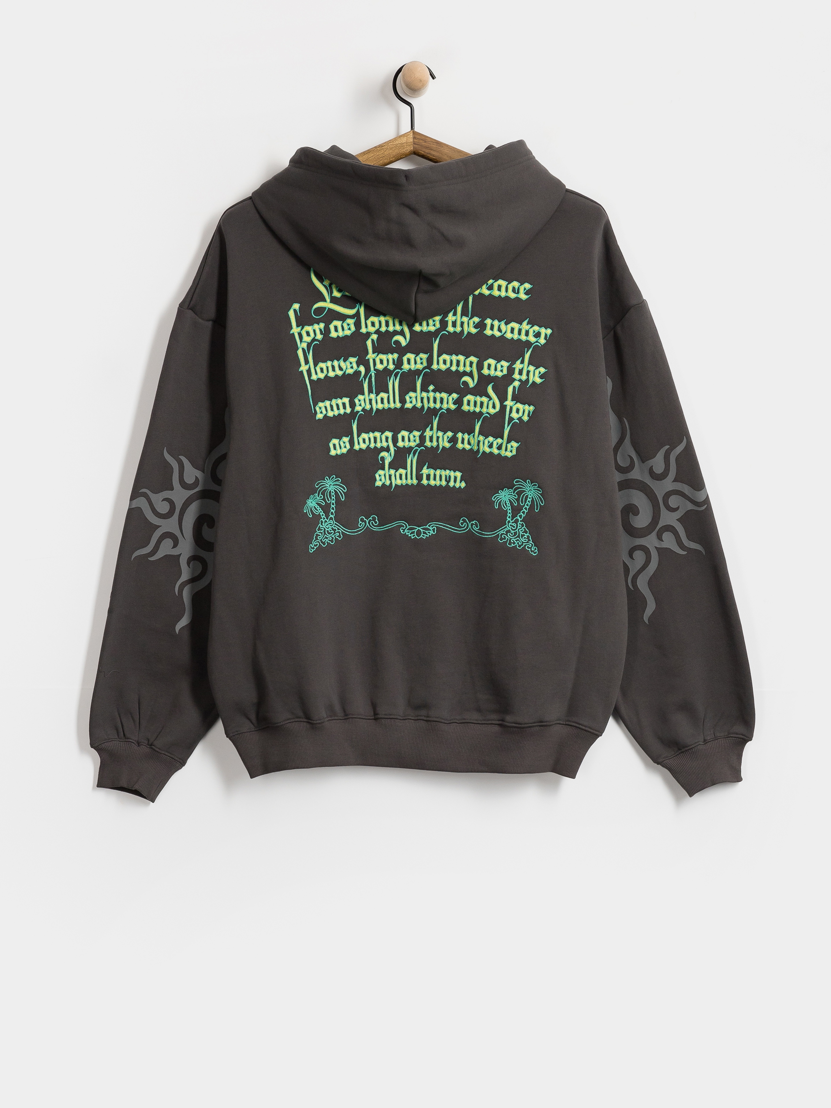 Deus Ex Machina Invocation HD Kapucnis pulóver (anthracite grey)