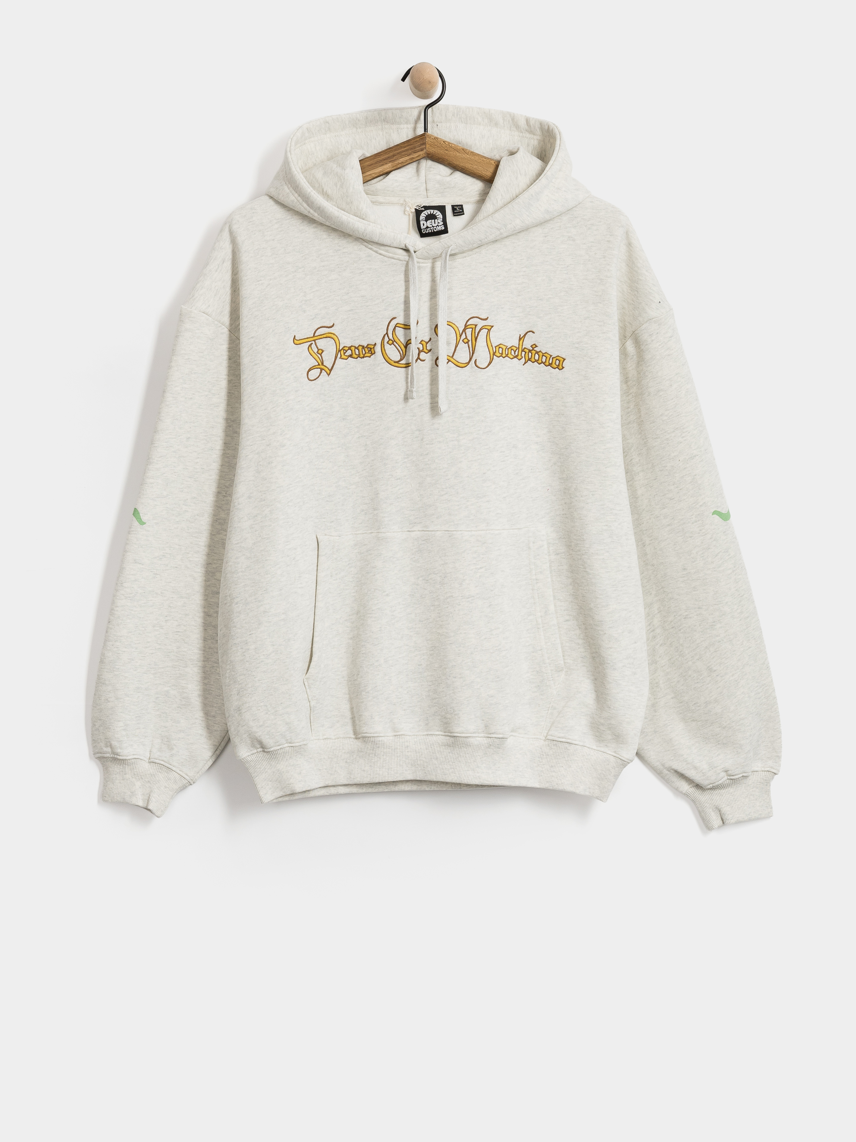 Deus Ex Machina Invocation HD Kapucnis pulóver (light grey marle)