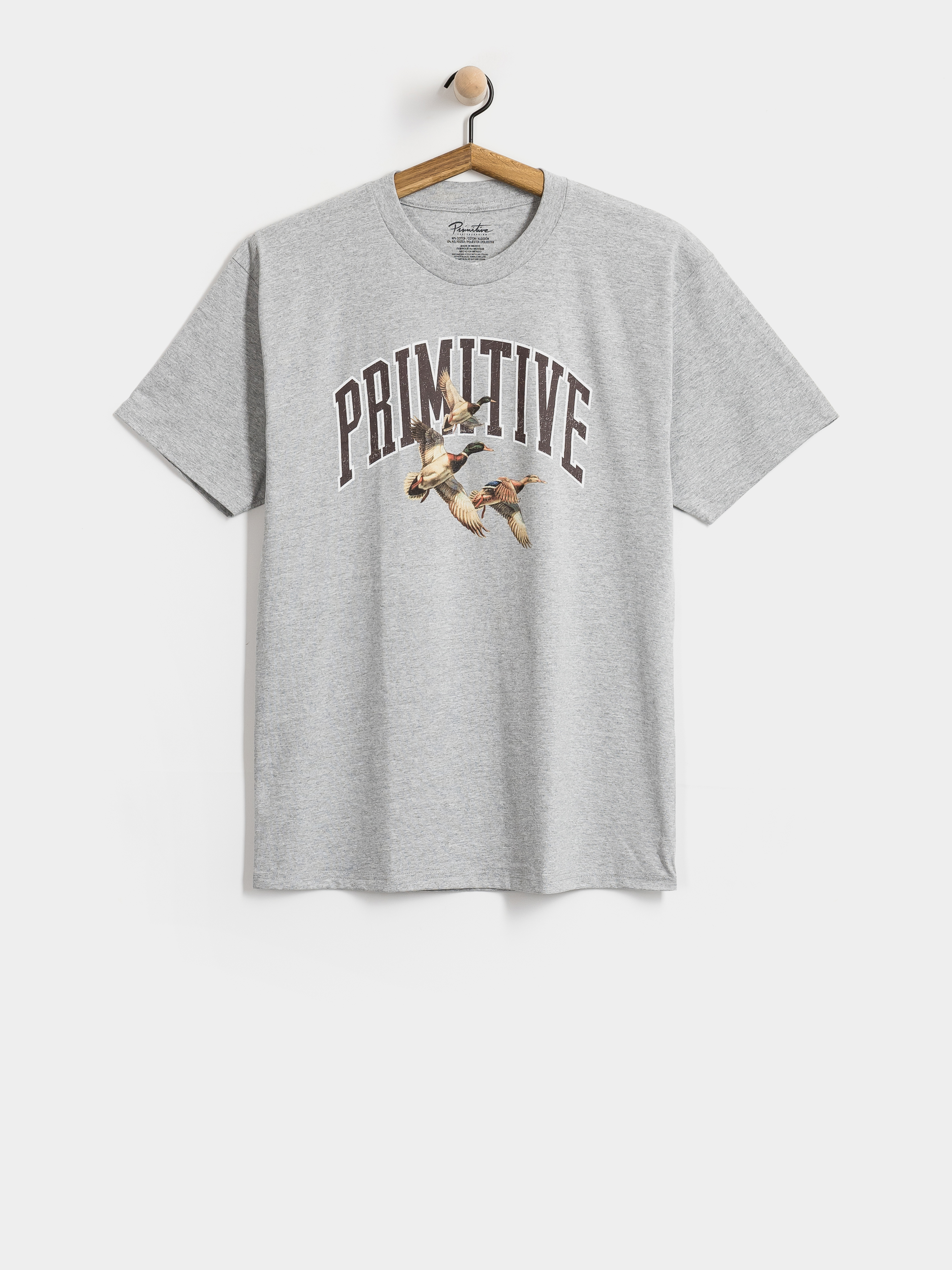Primitive Flock Póló (heather gray)