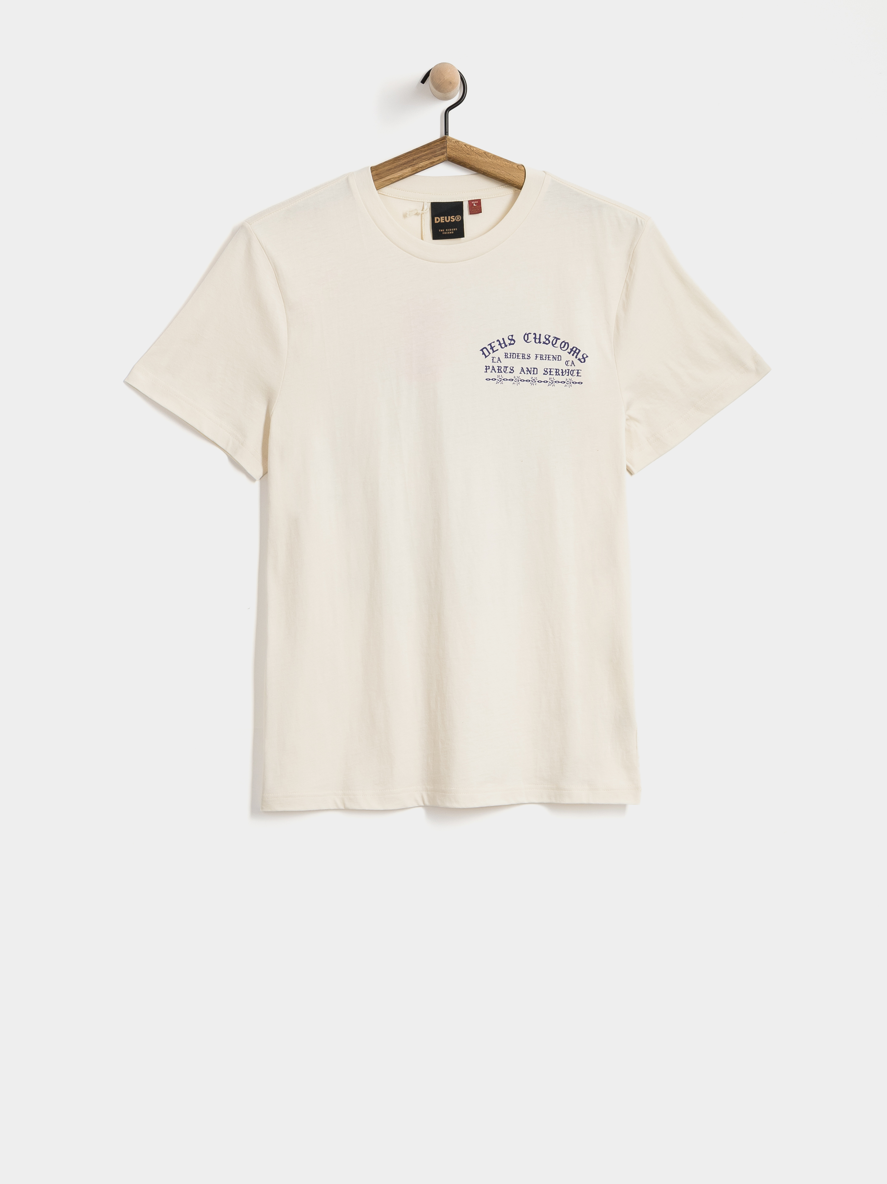 Deus Ex Machina Unchained Póló (vintage white)