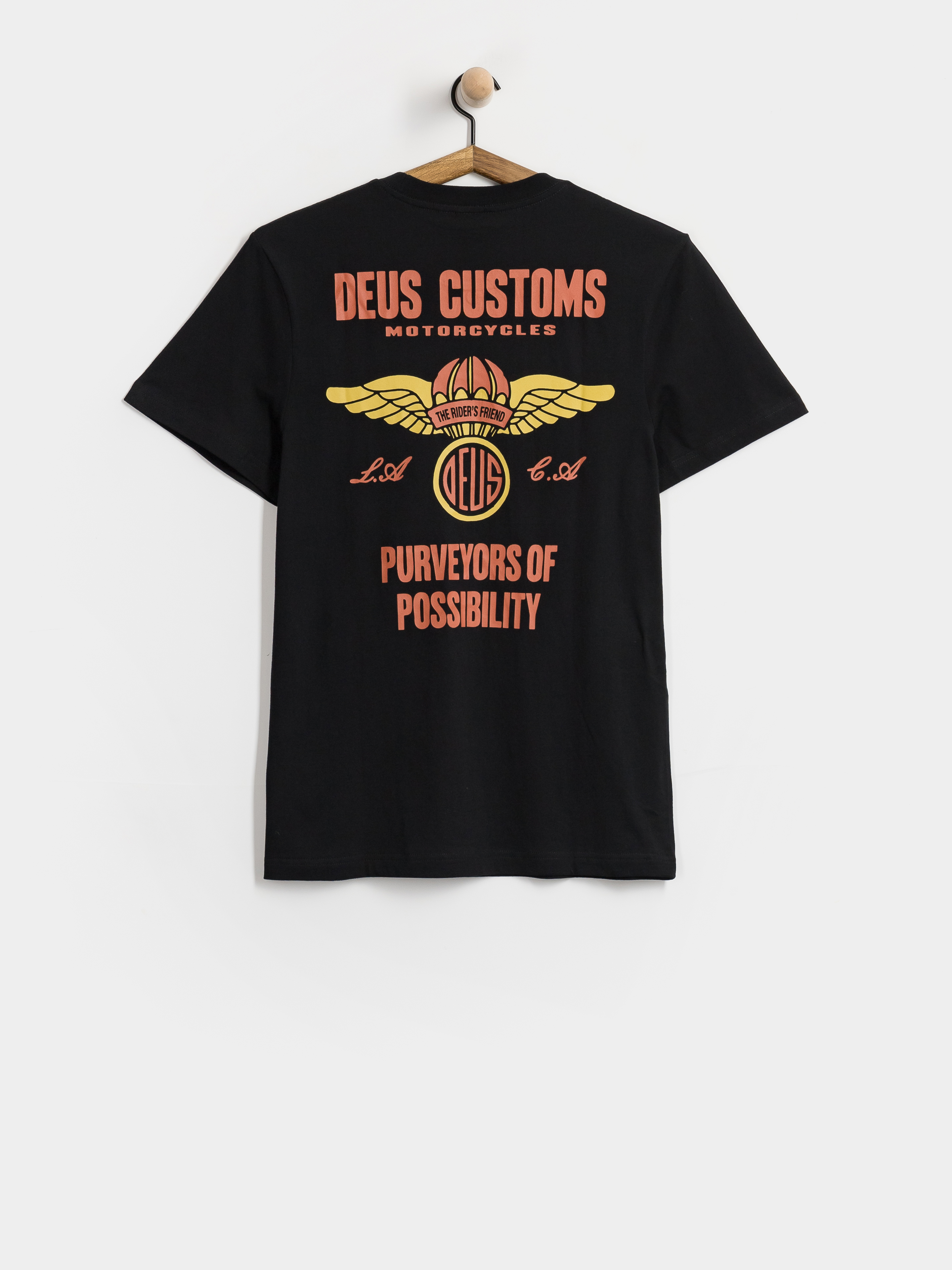 Deus Ex Machina Cutaway Póló (black)