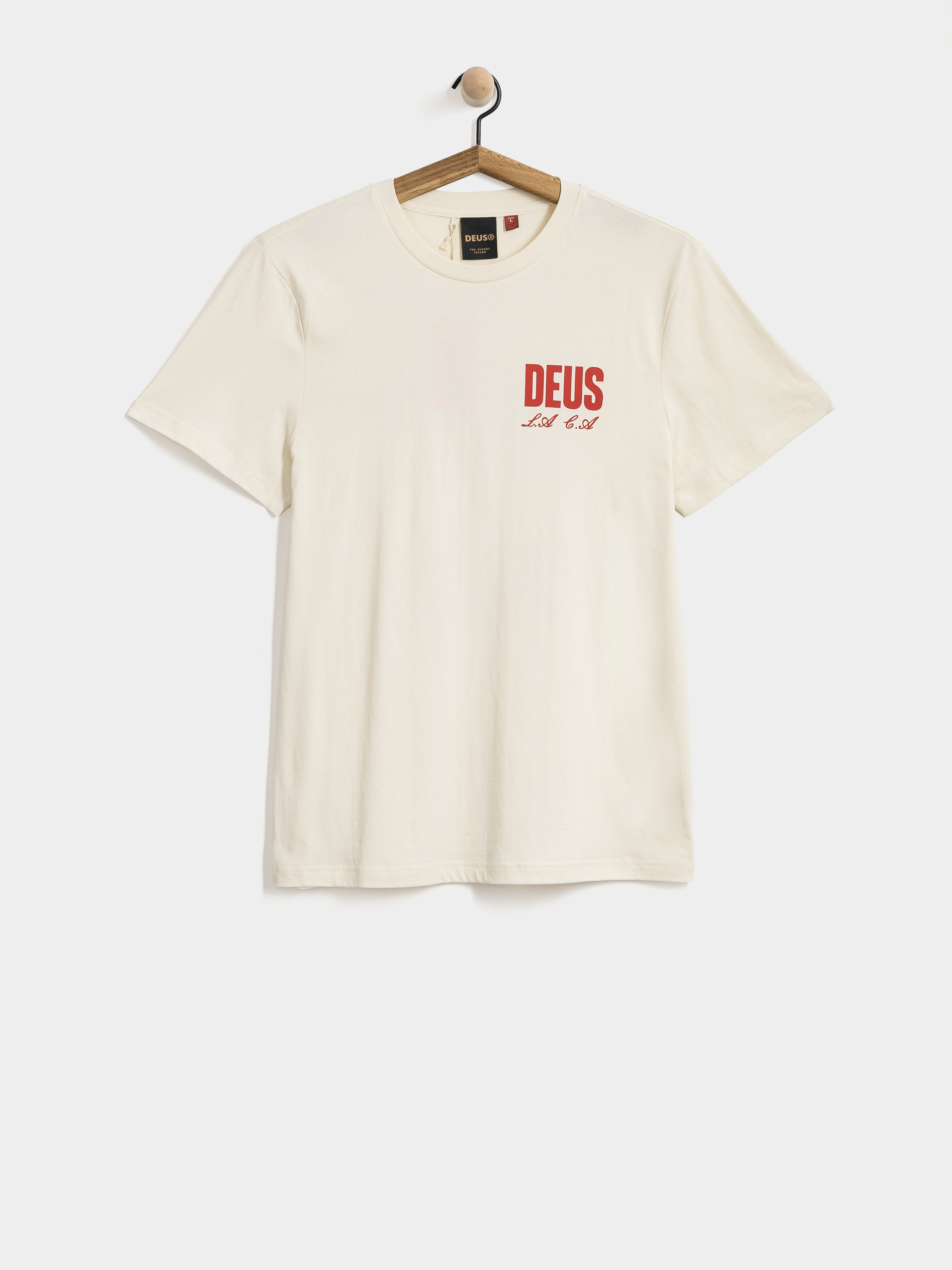 Deus Ex Machina Cutaway Póló (vintage white)