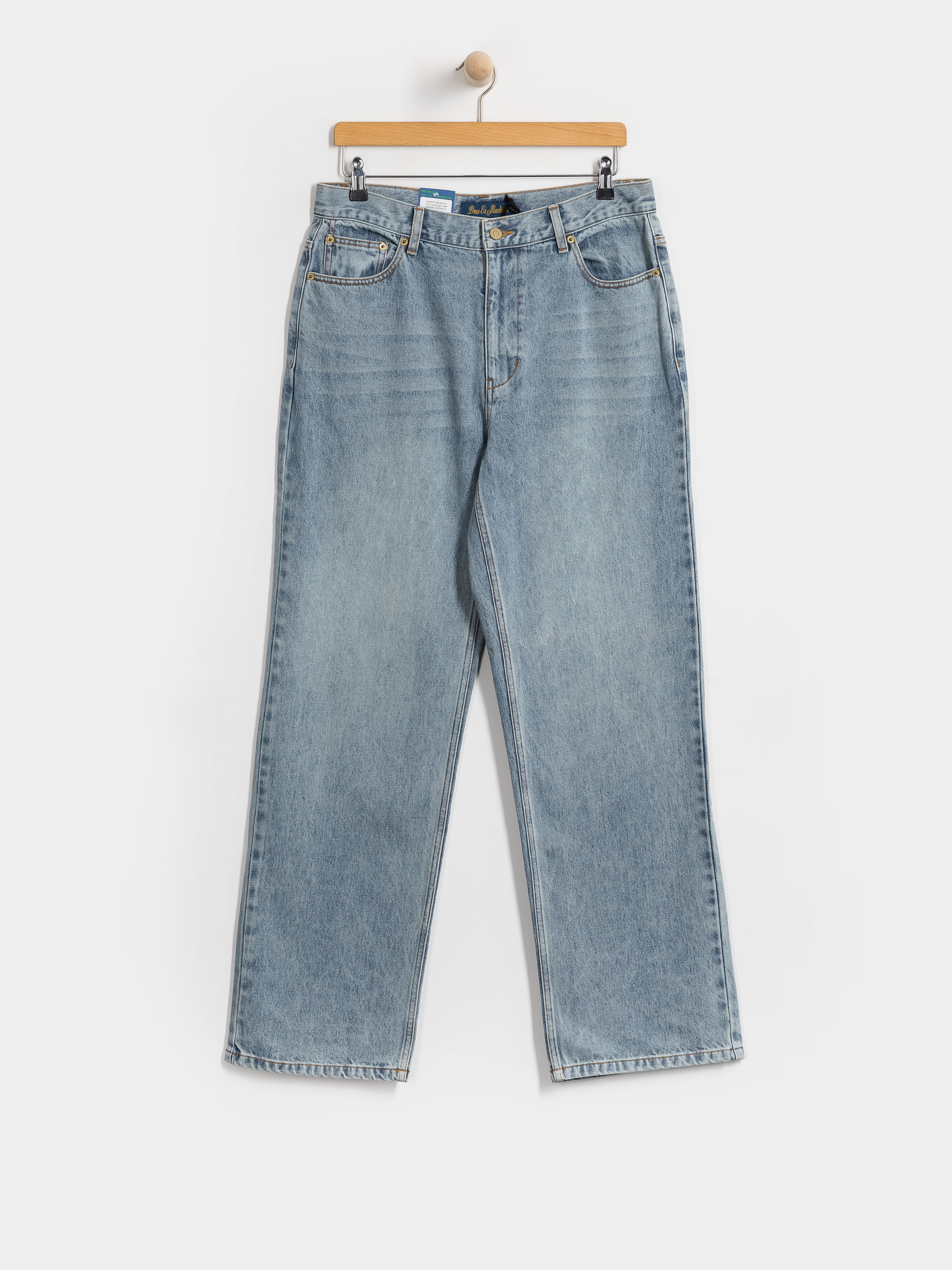 Deus Ex Machina True Line Straight Kisnadrág